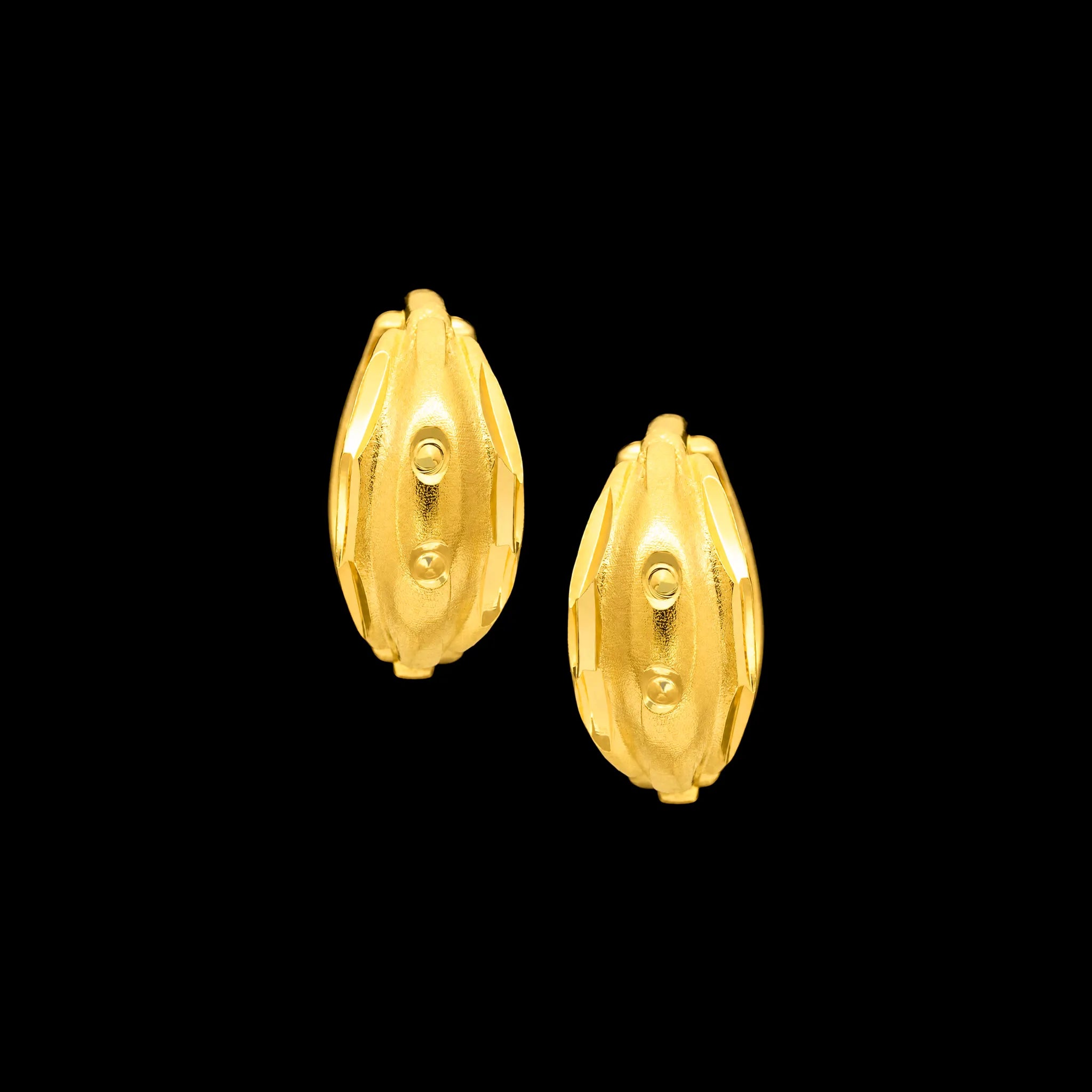 Golden Hoop Earring PGRST14-001