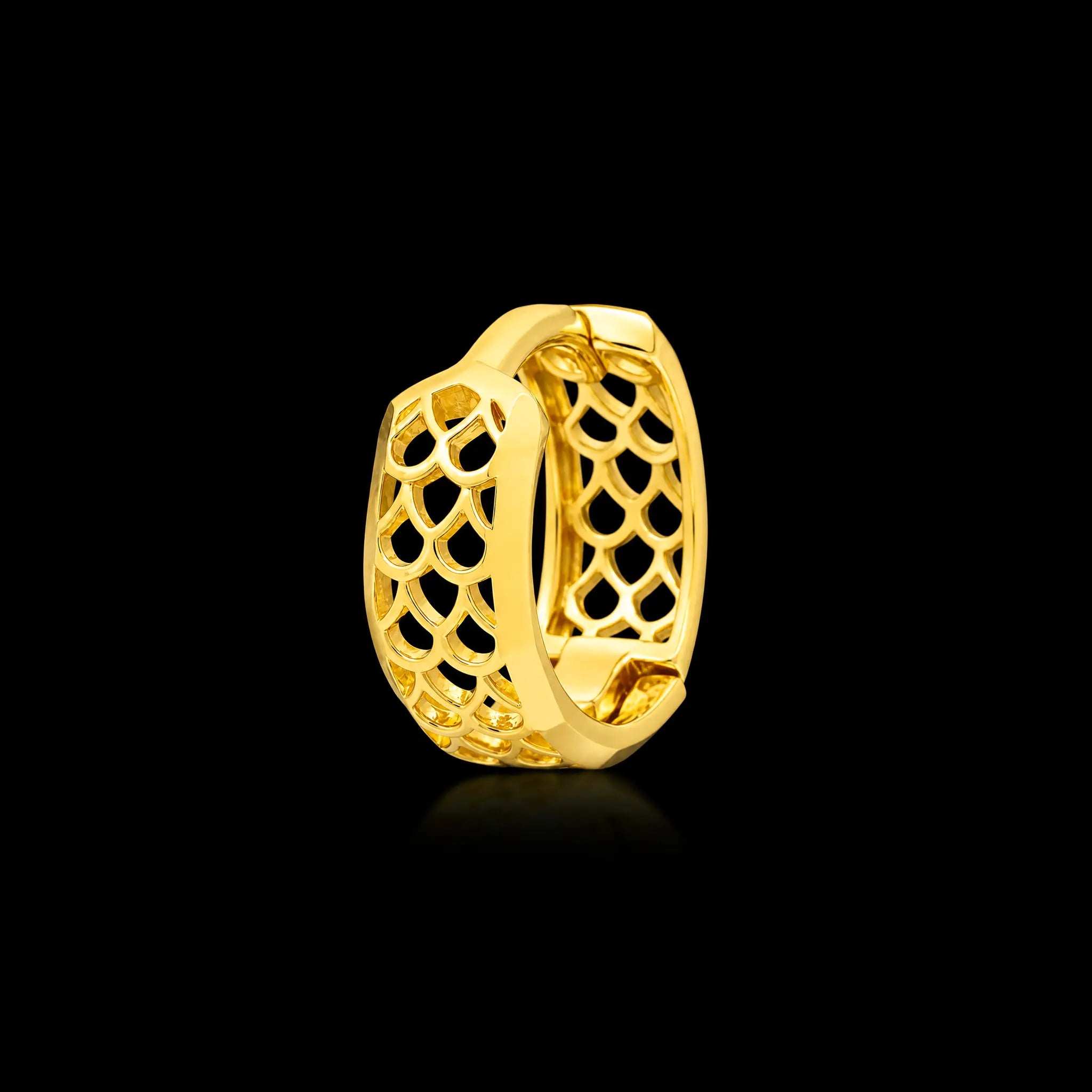 Golden Hoop Earring PGRST13-001