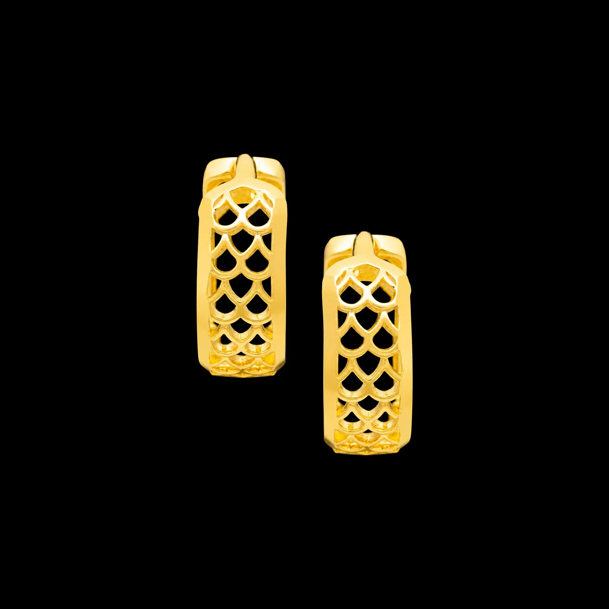 Golden Hoop Earring PGRST13-001