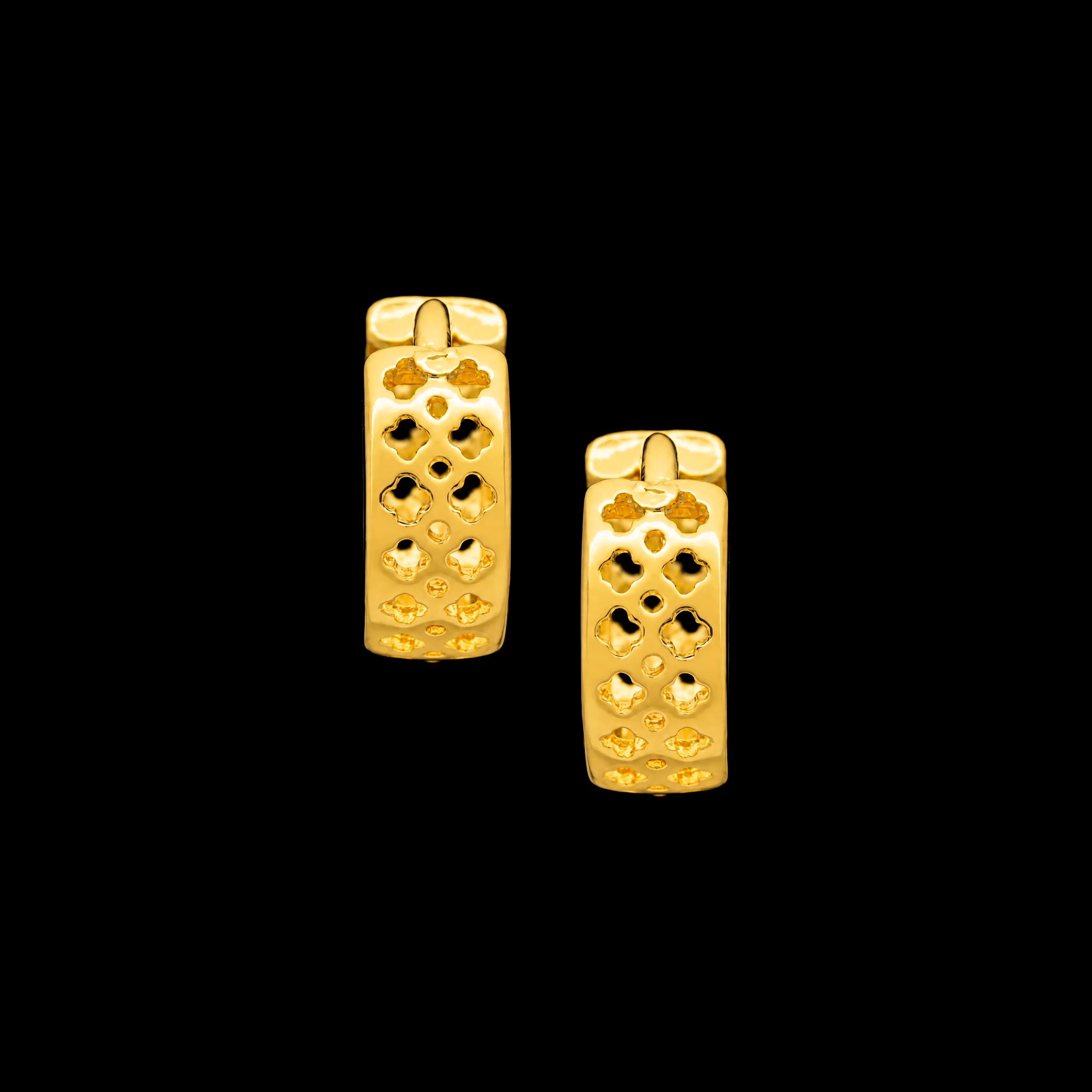 Golden Hoop Earring PGRST32-09