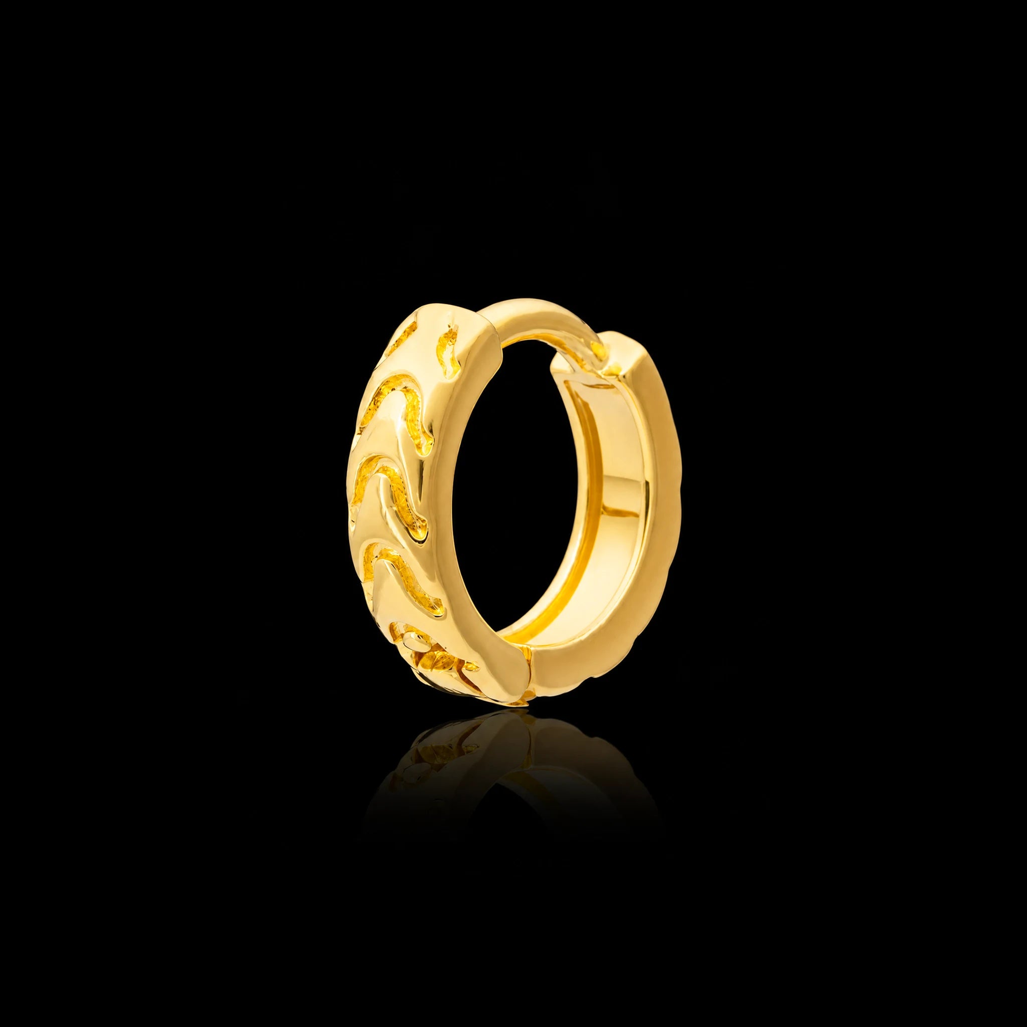 Golden Hoop Earring PGRST51-07