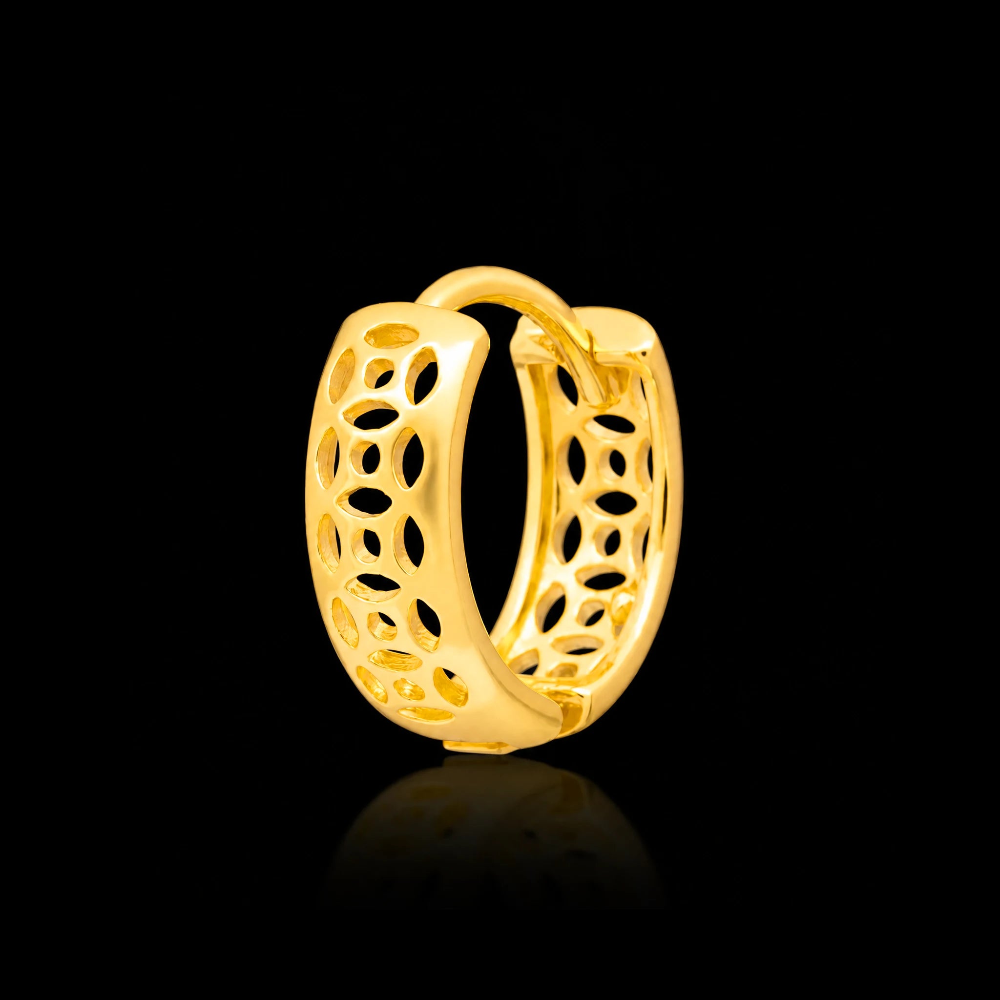Golden Hoop Earring PGRST31-09