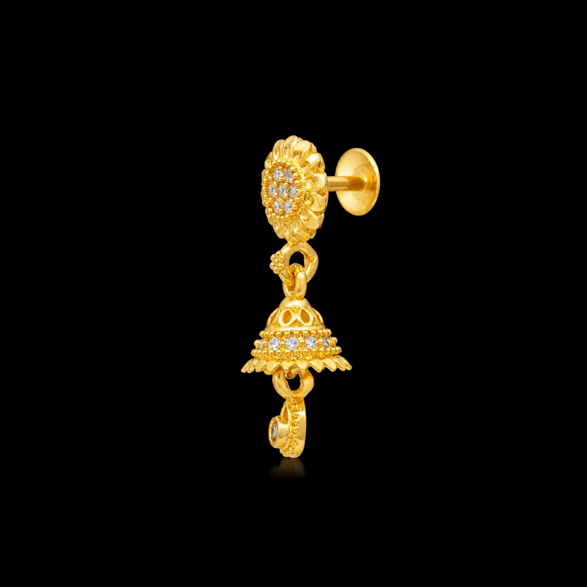 Golden jimikka Stud PSJST190W-041