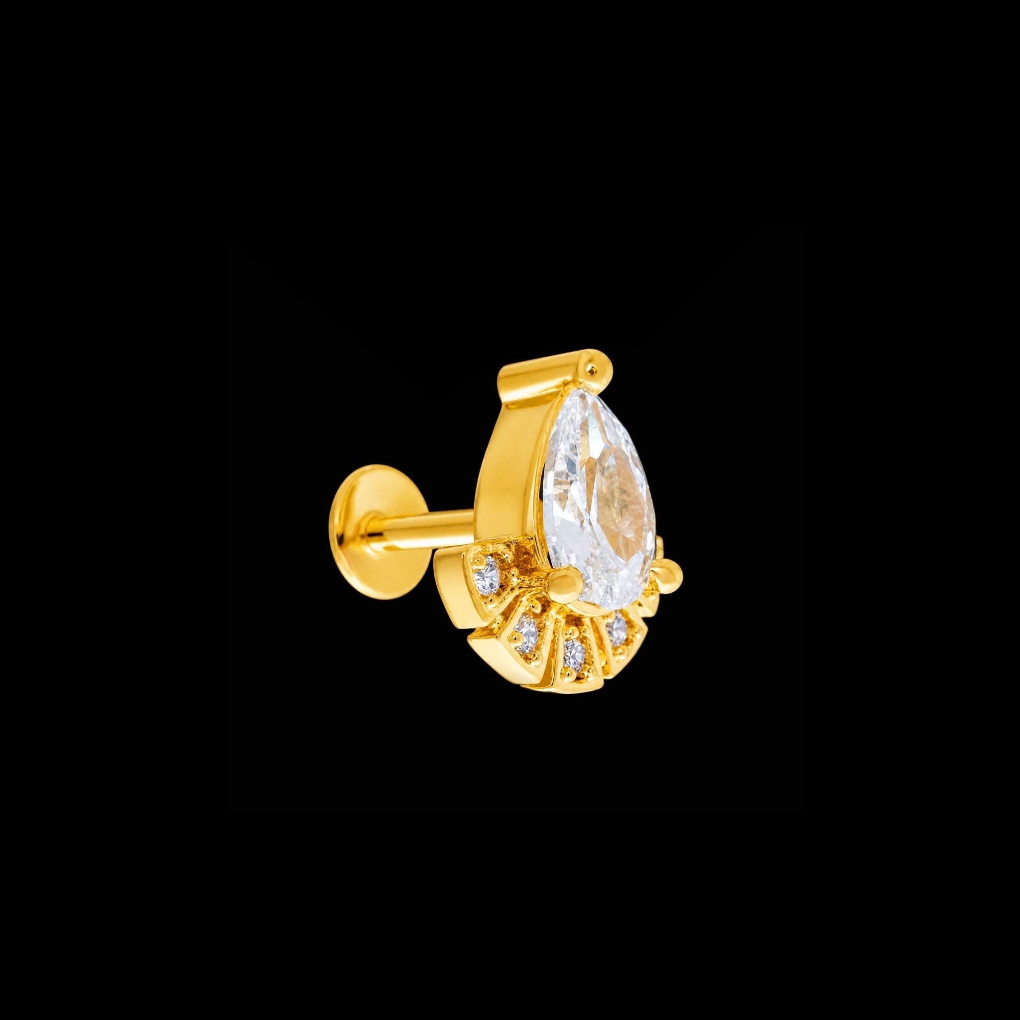 Golden Stone Pendant PSST572W-001
