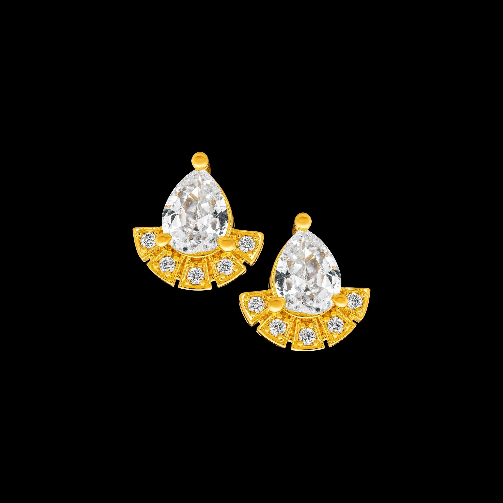 Golden Stone Pendant PSST572W-001