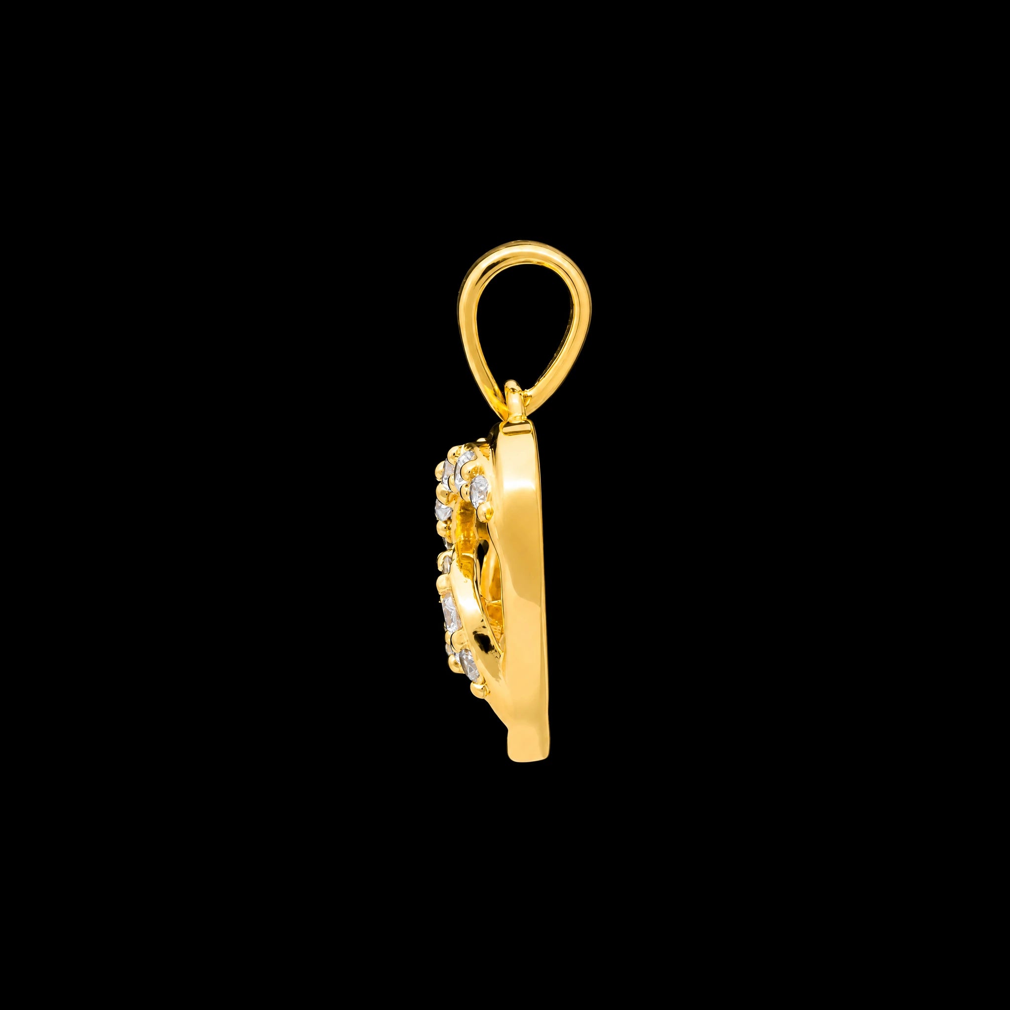 Golden Stone Pendant PSLT21W-021