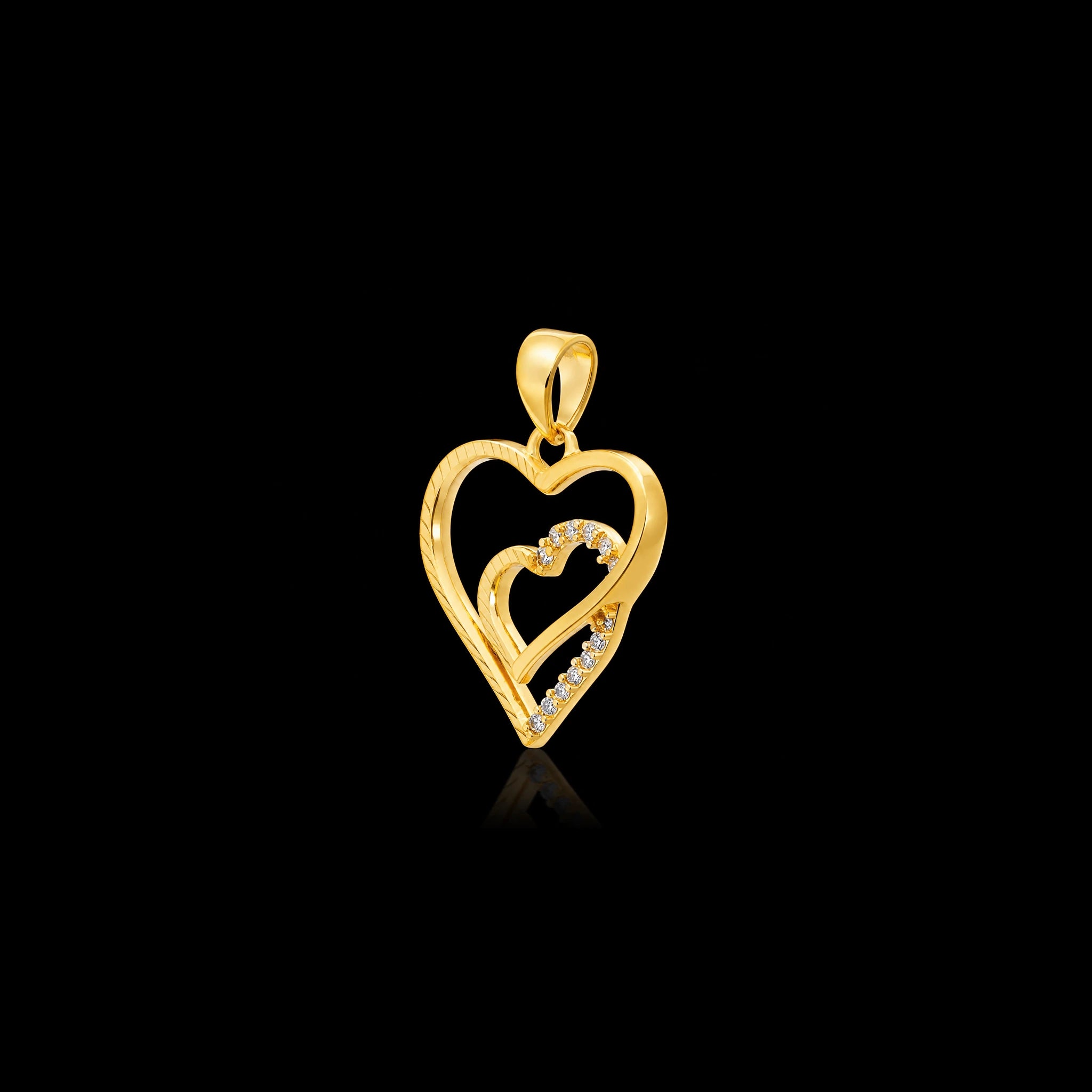 Golden Stone Pendant PSLT102W-031