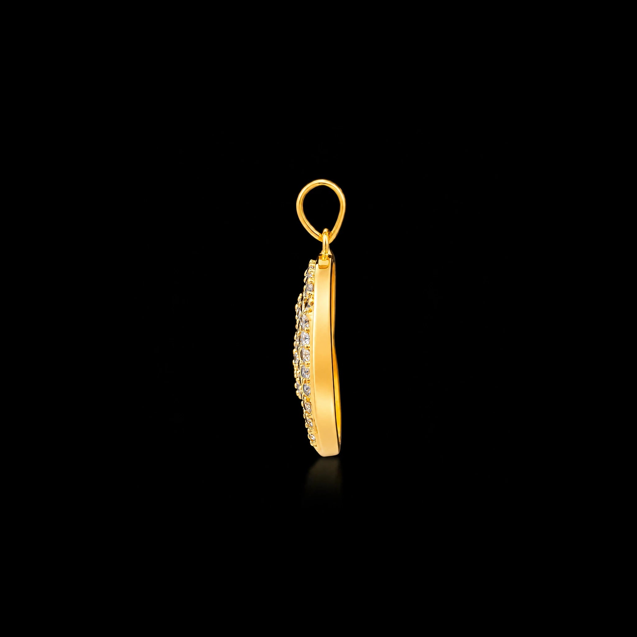 Golden Stone Pendant PSLT55W-051