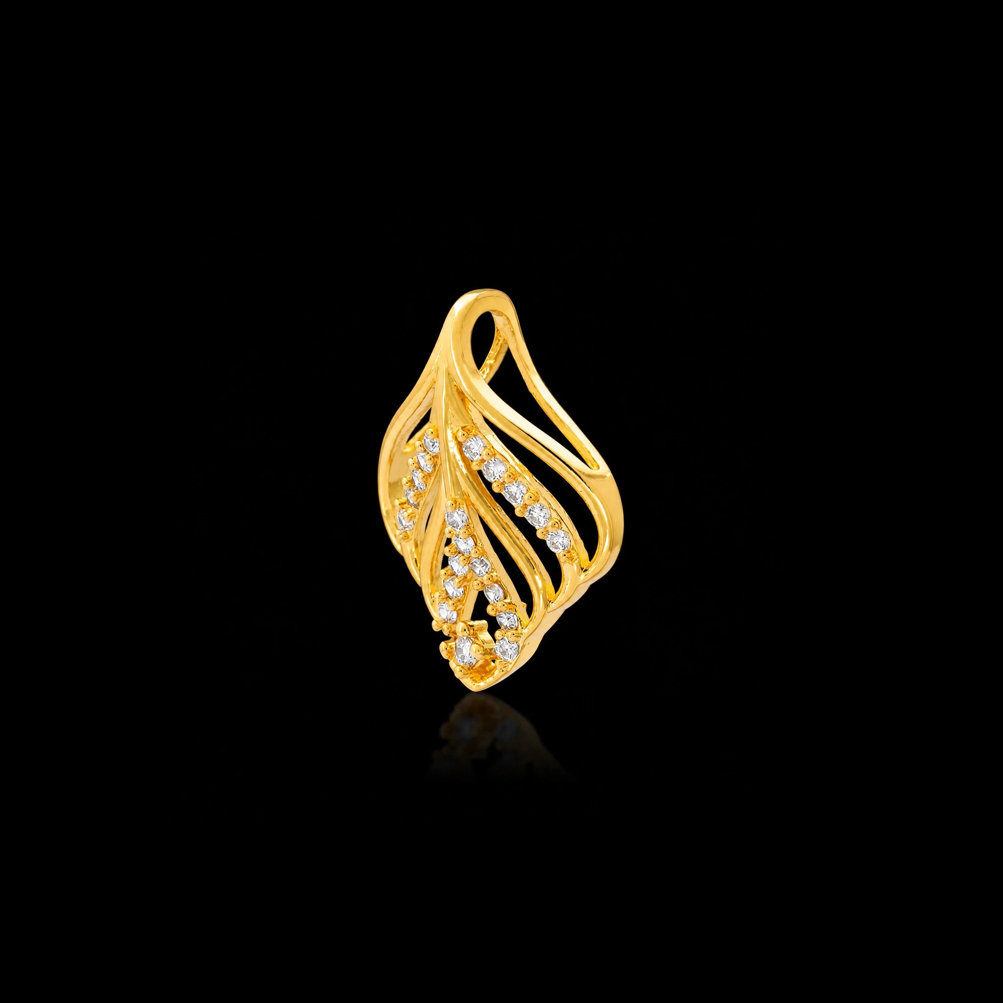Golden Stone Pendant PSLT101W-031