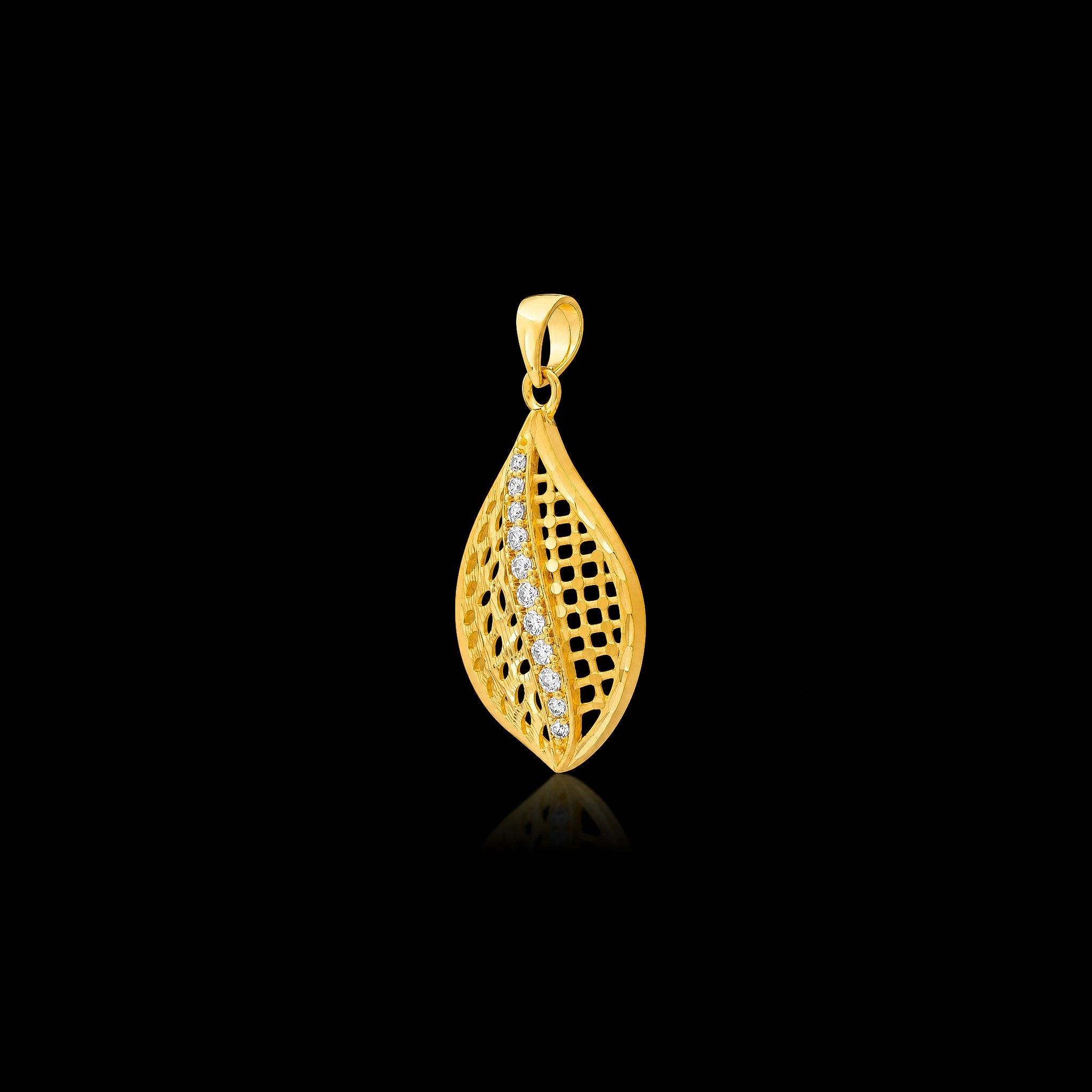 Golden Stone Pendant PSLT57W-051