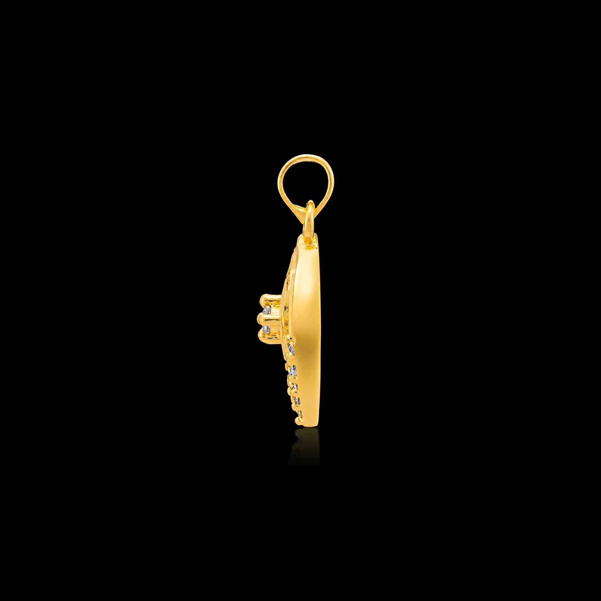 Golden Stone Pendant PSLT18W-001
