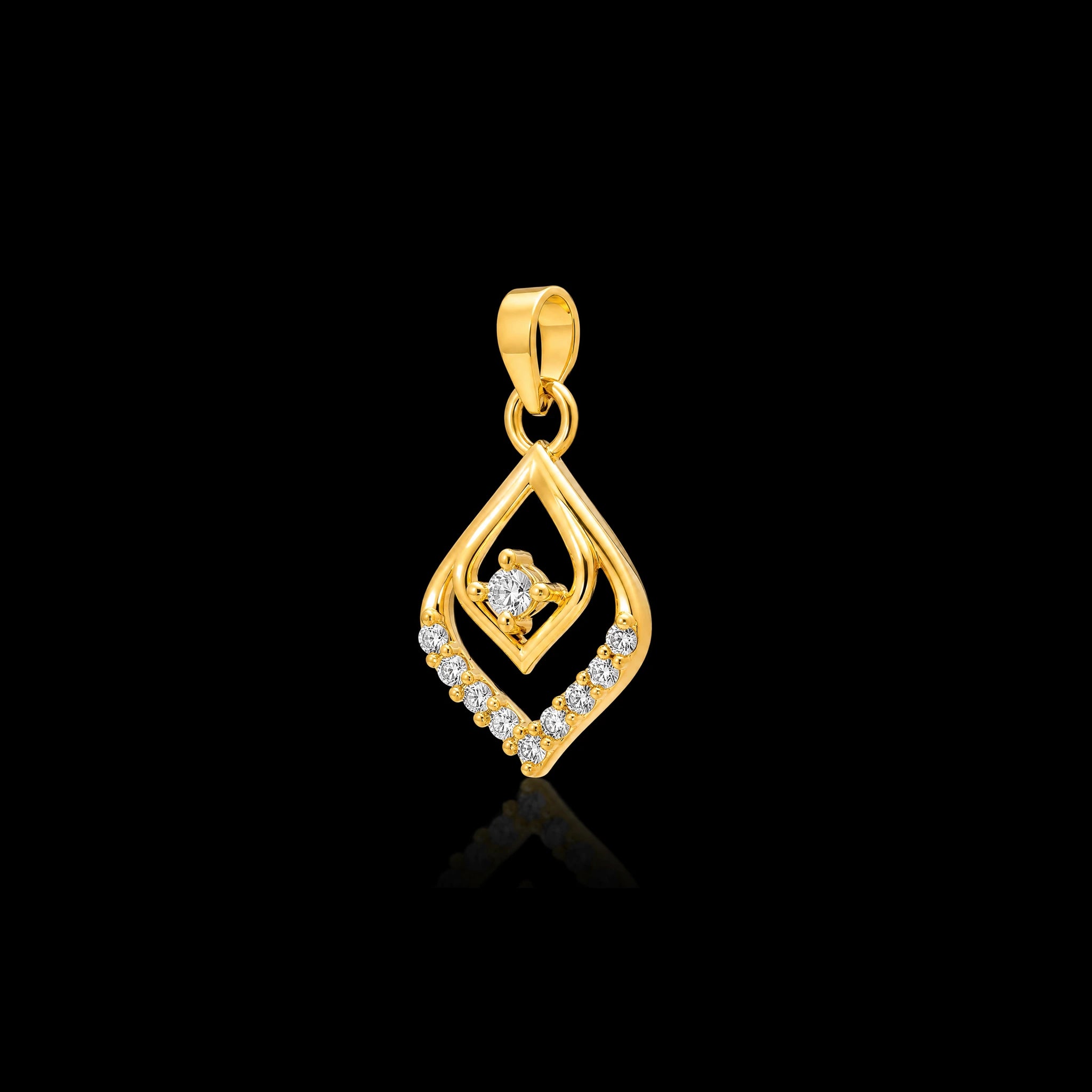 Golden Stone Pendant PSLT18W-001