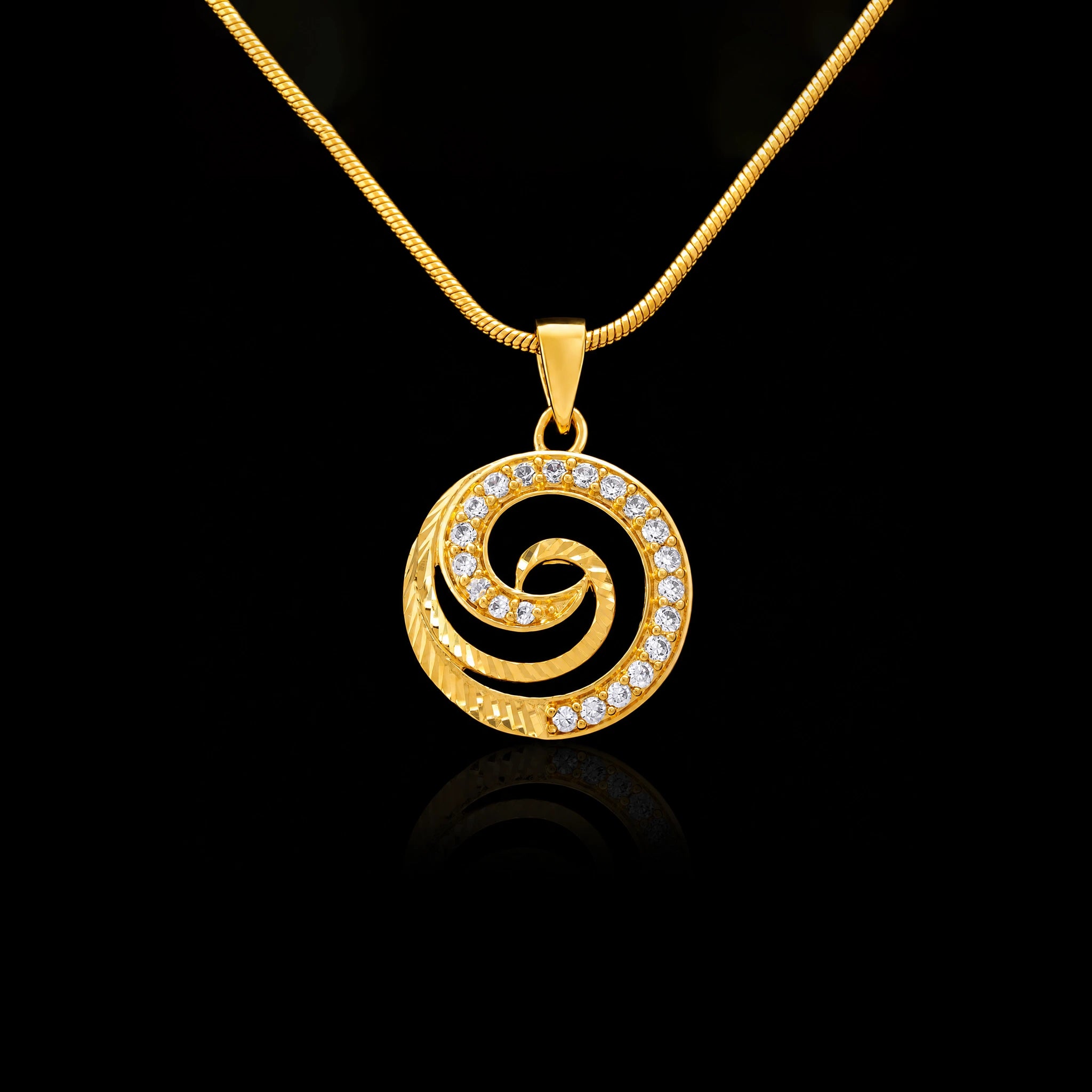 Golden Stone Pendant PSLT99W-031
