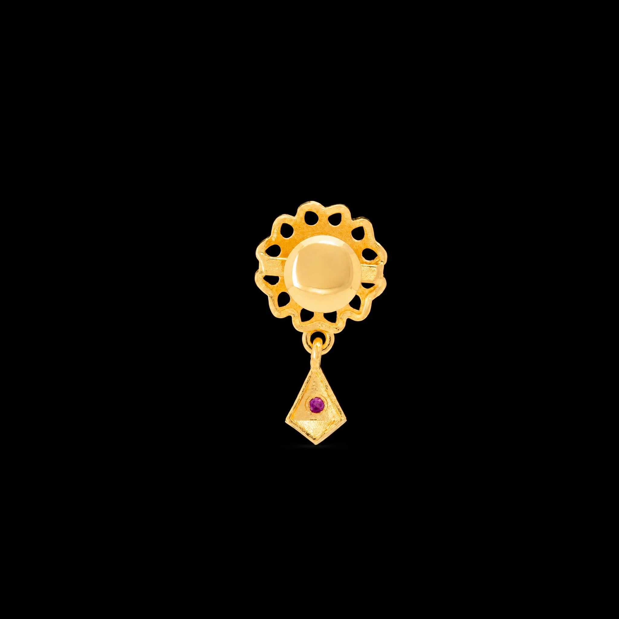 Stone Hanging Stud PSHST308WR-041