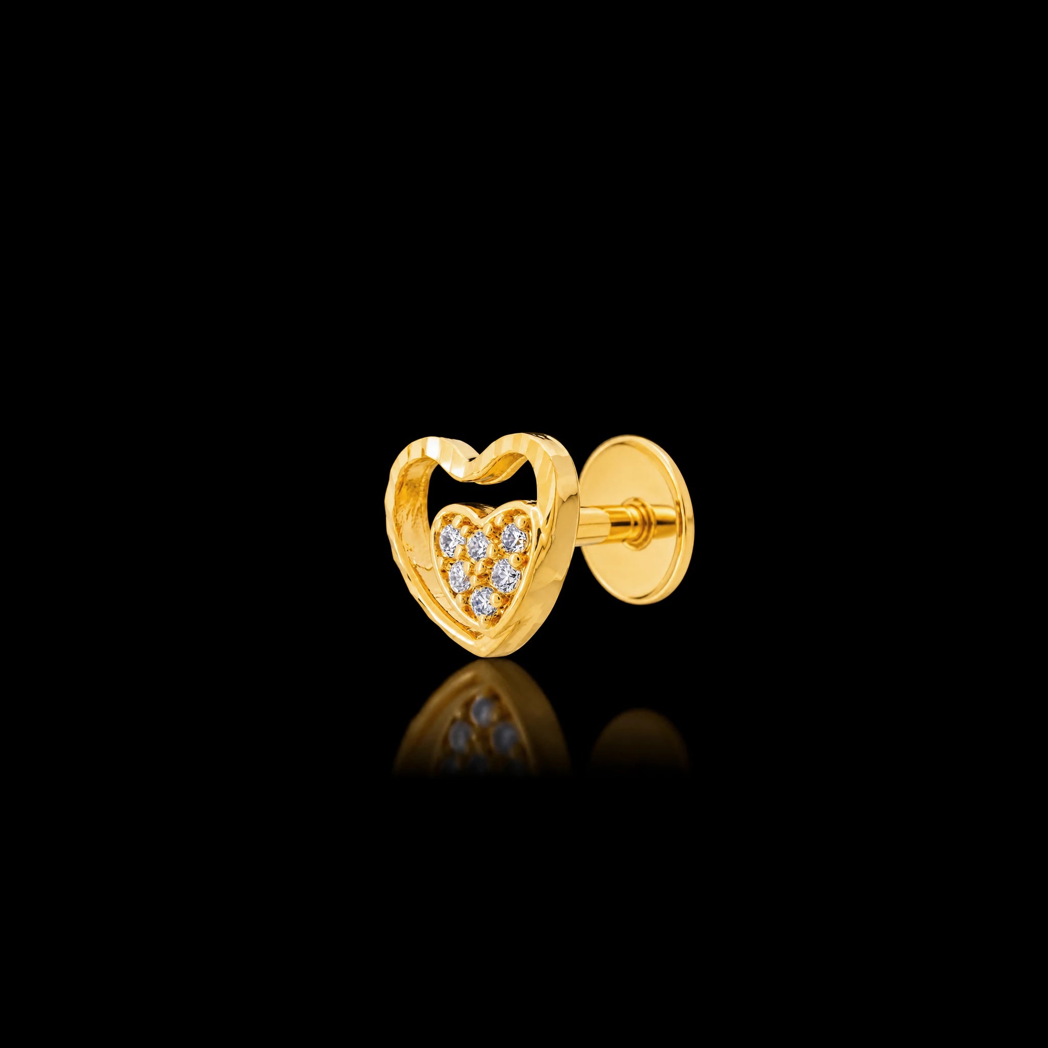 Stone stud PSST156W-07