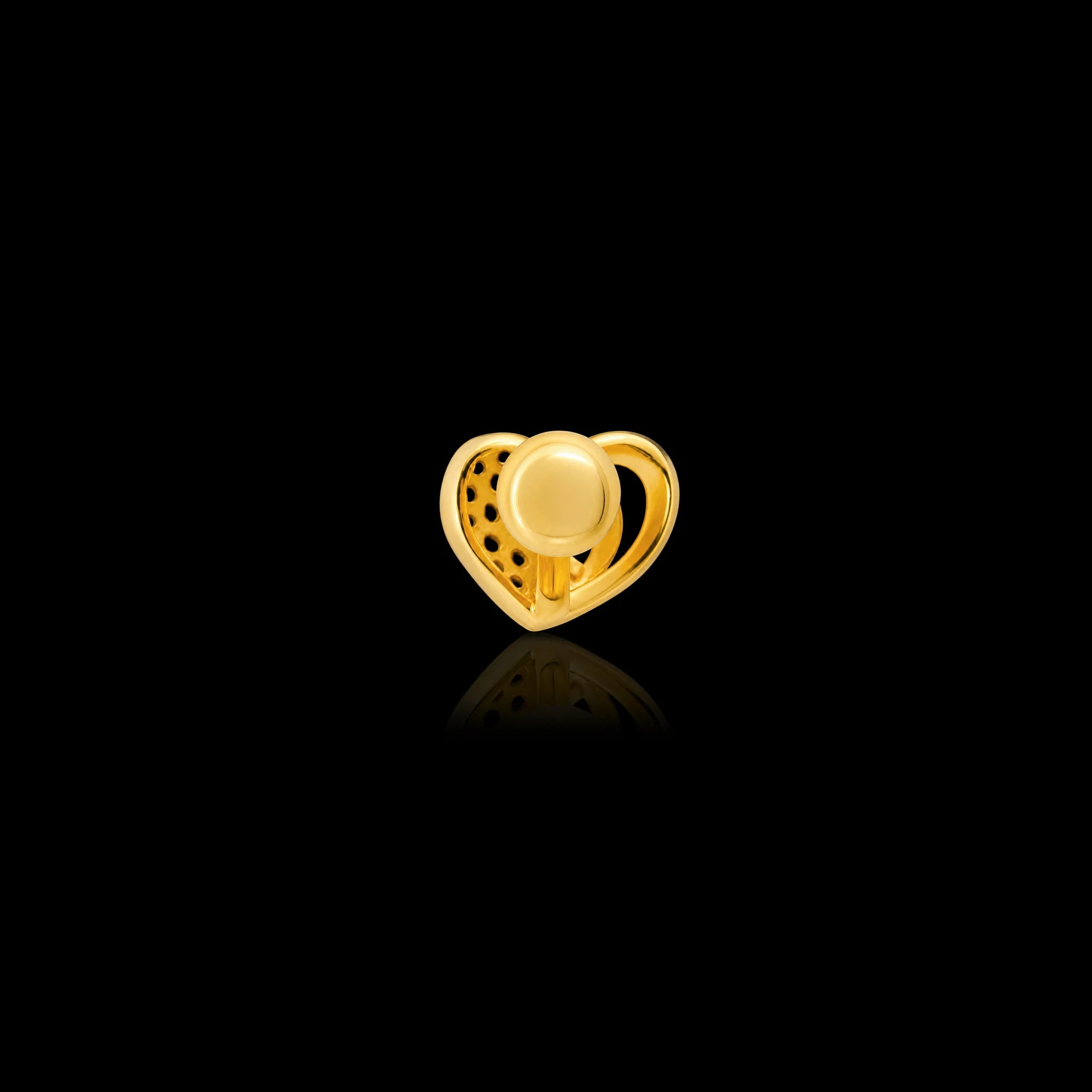 Stone stud PSST578W-001