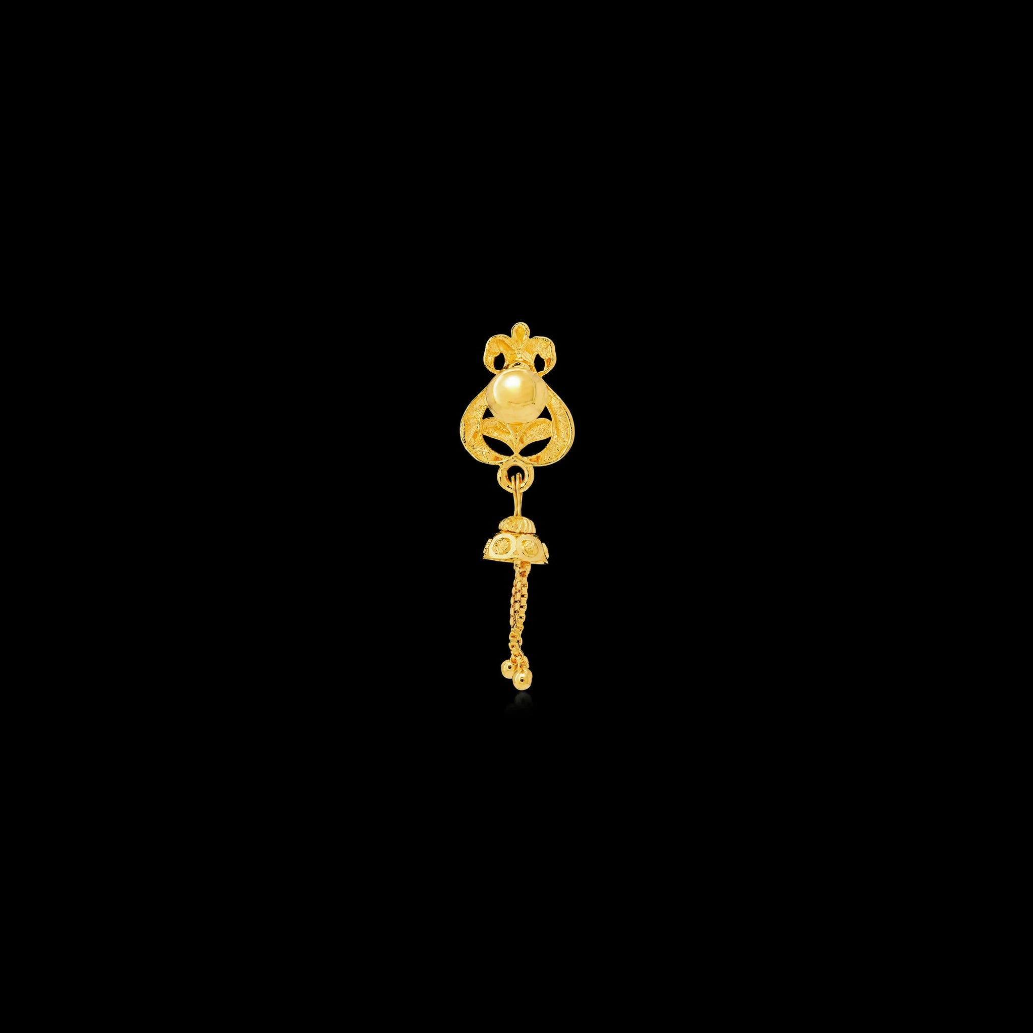 Golden Hanging Stud PGHST27-011