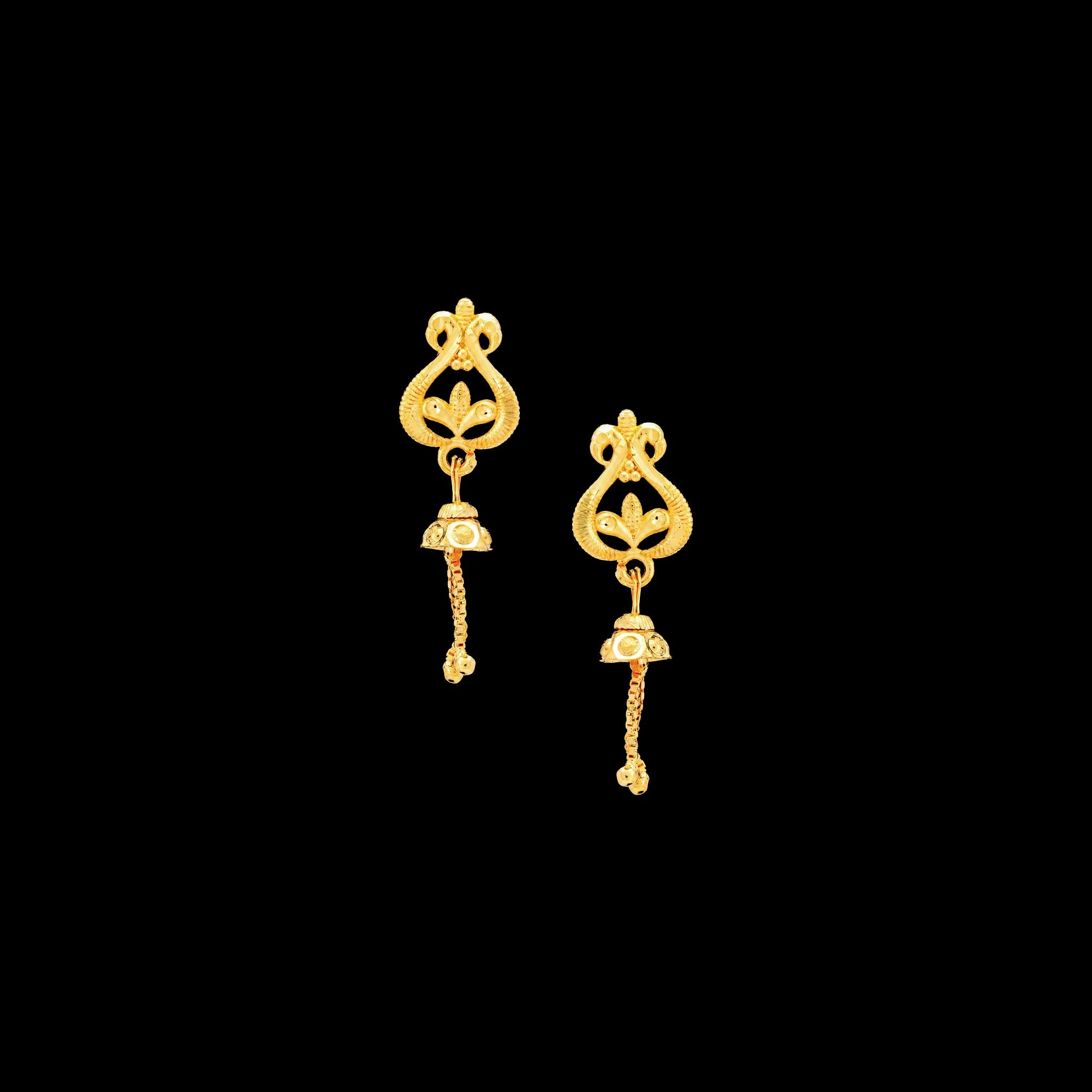 Golden Hanging Stud PGHST27-011