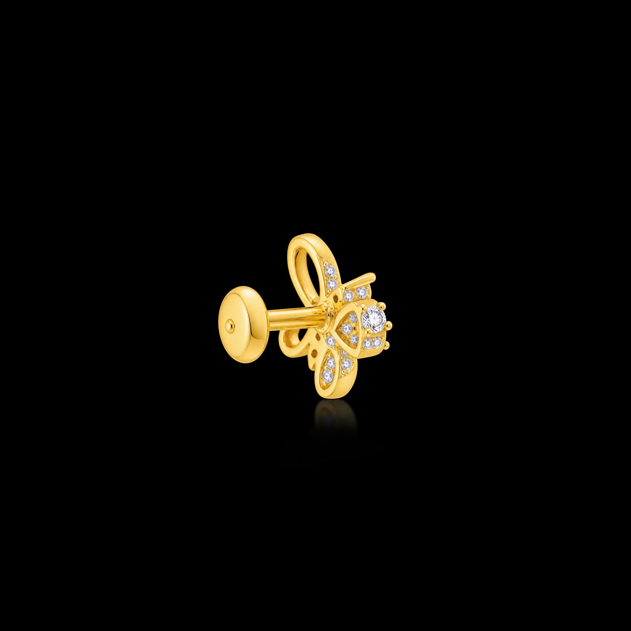 Stone Earring PSST576W-001
