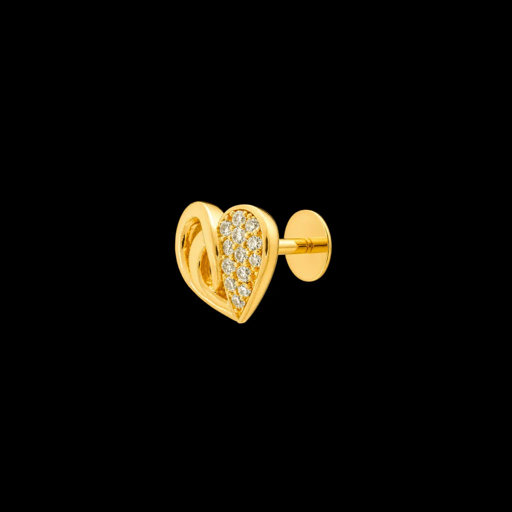 Stone stud PSST578W-001