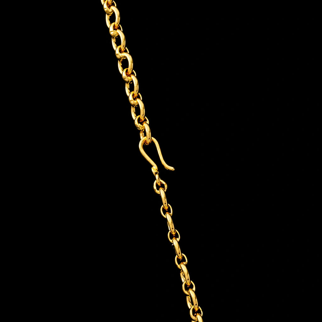 Palakka Mango Green Stone Necklace PSPKNMG8-0611