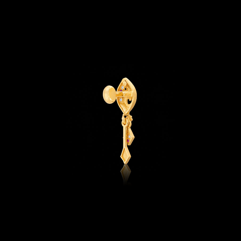 Stone Hanging Stud PSHST33WR-021