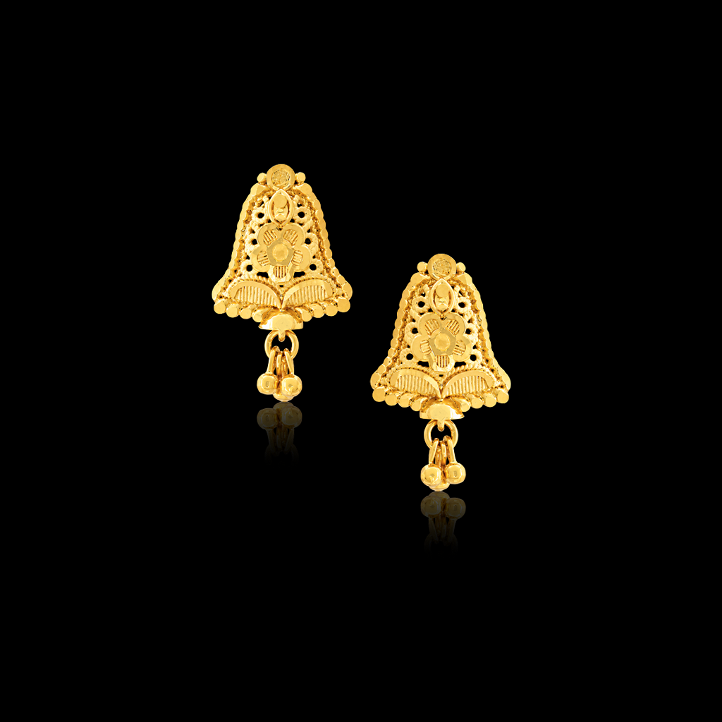 Golden Hanging Stud PGHST346-09