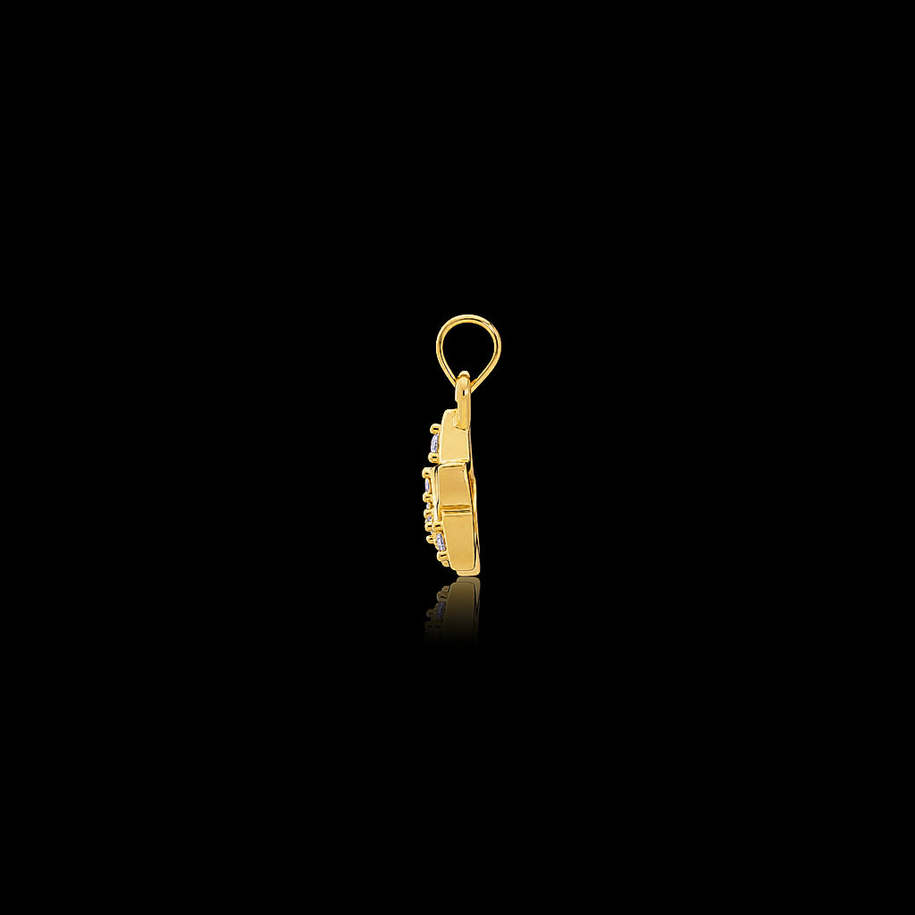 24CT Gold Layered Pendant