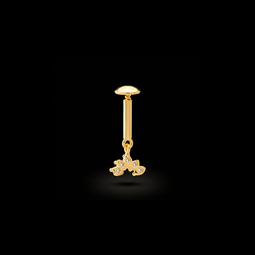 Bugadi Stud Earring PSBDST3W-001