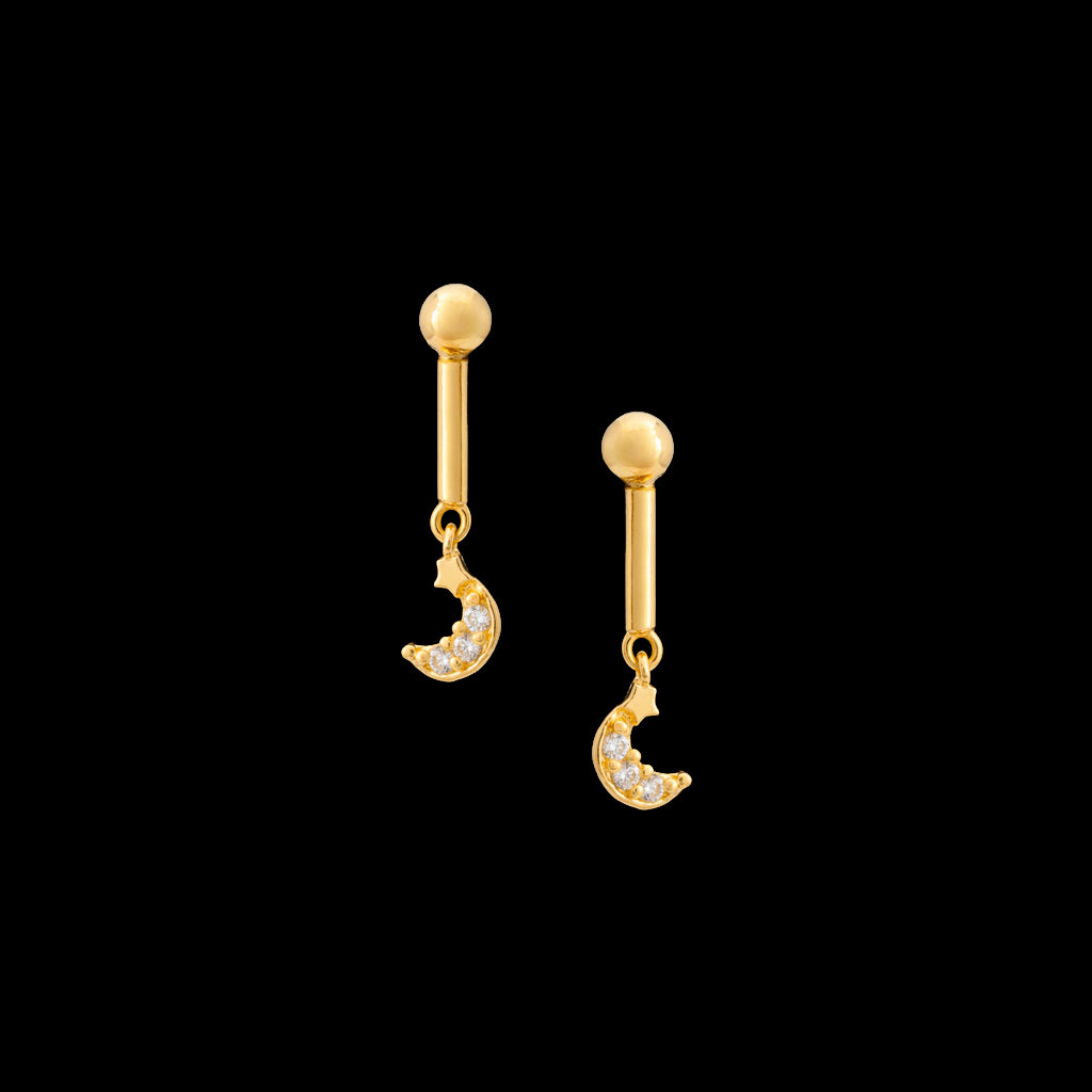 Bugadi Stud Earring PSBDST5W-001