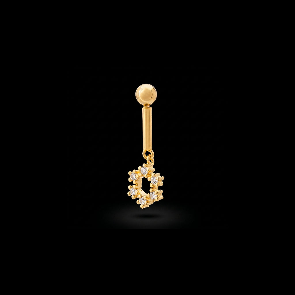 Bugadi Stud Earring PSBDST13W-041