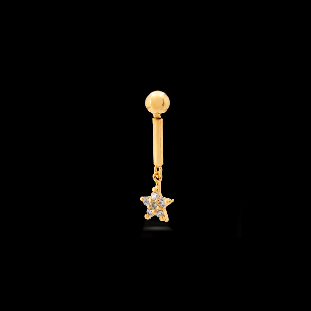 Bugadi Stud Earring PSBDST4W-001