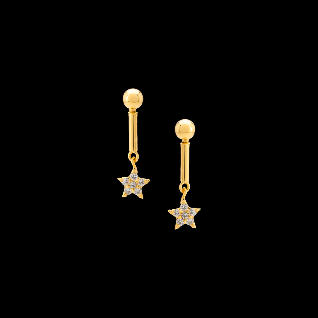 Bugadi Stud Earring PSBDST4W-001