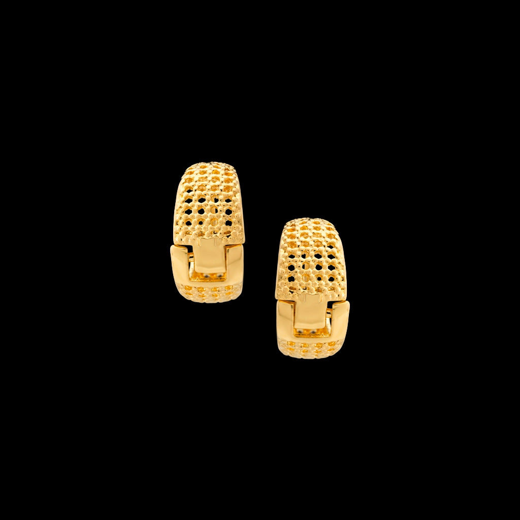 Golden Hoop Earring PGRST25-001