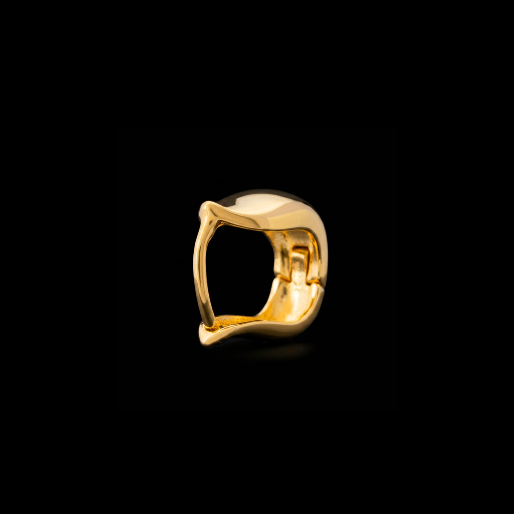 Golden Hoop Earring PGRST7-041