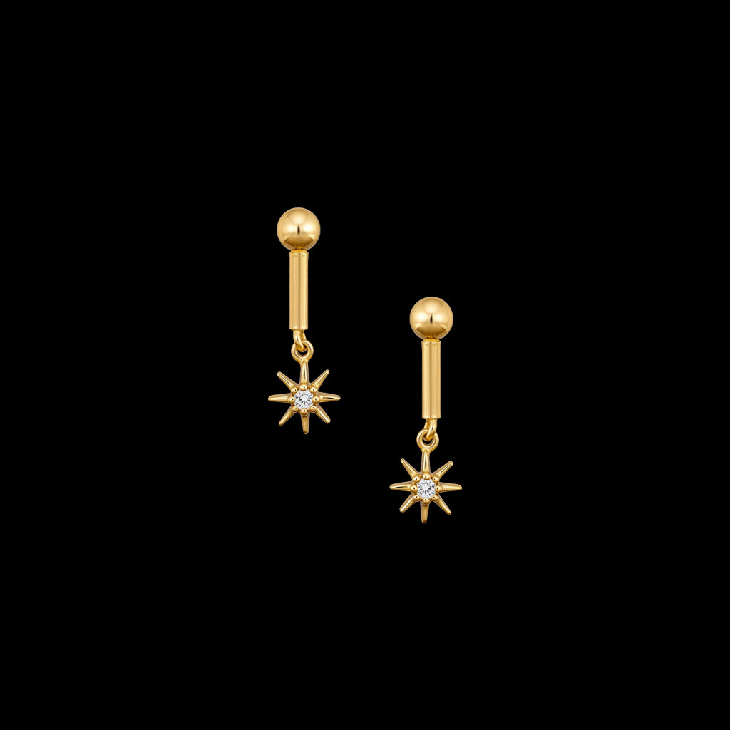 Bugadi Stud Earring PSBDST2W-001