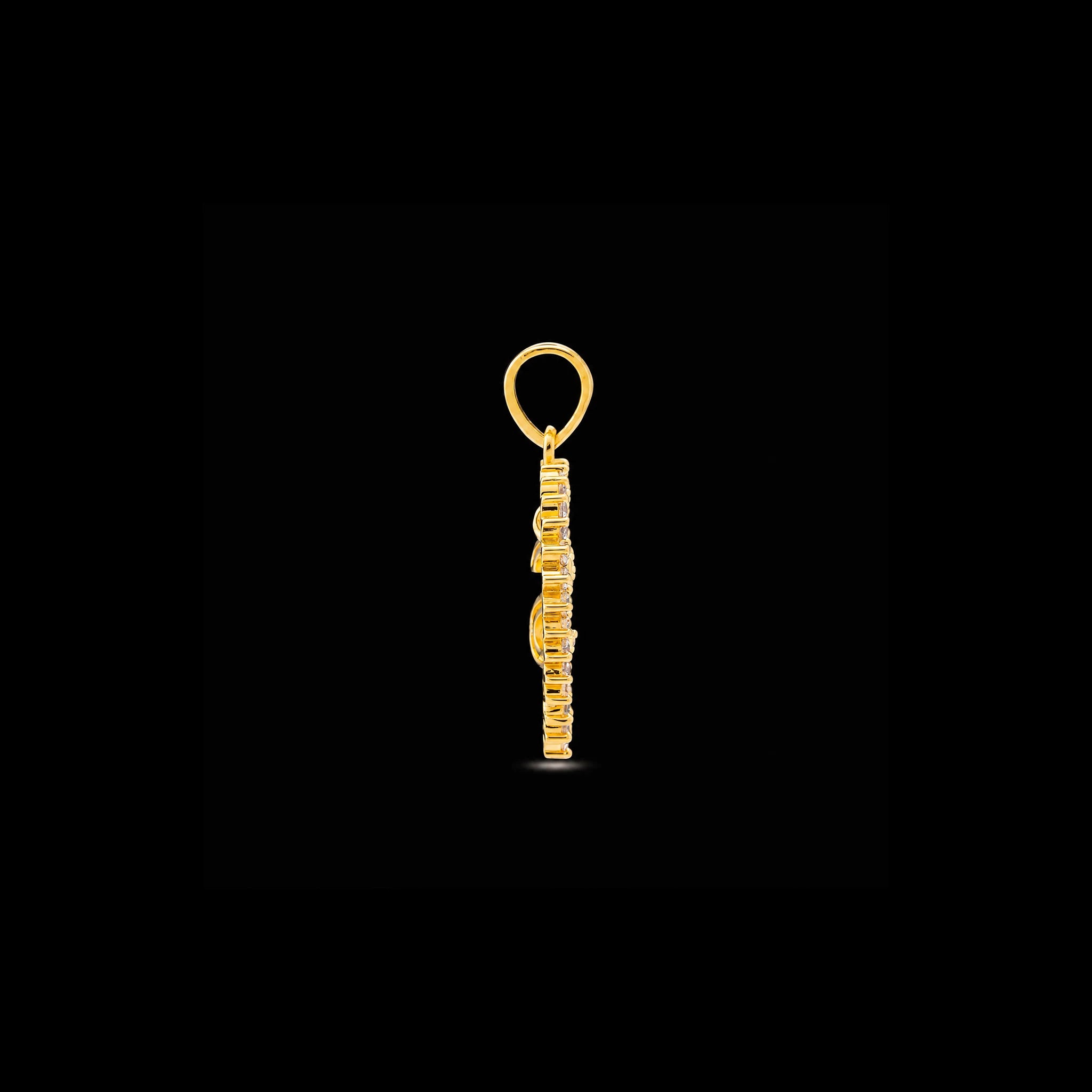 24CT Gold Layered Pendant PSLT39W-002