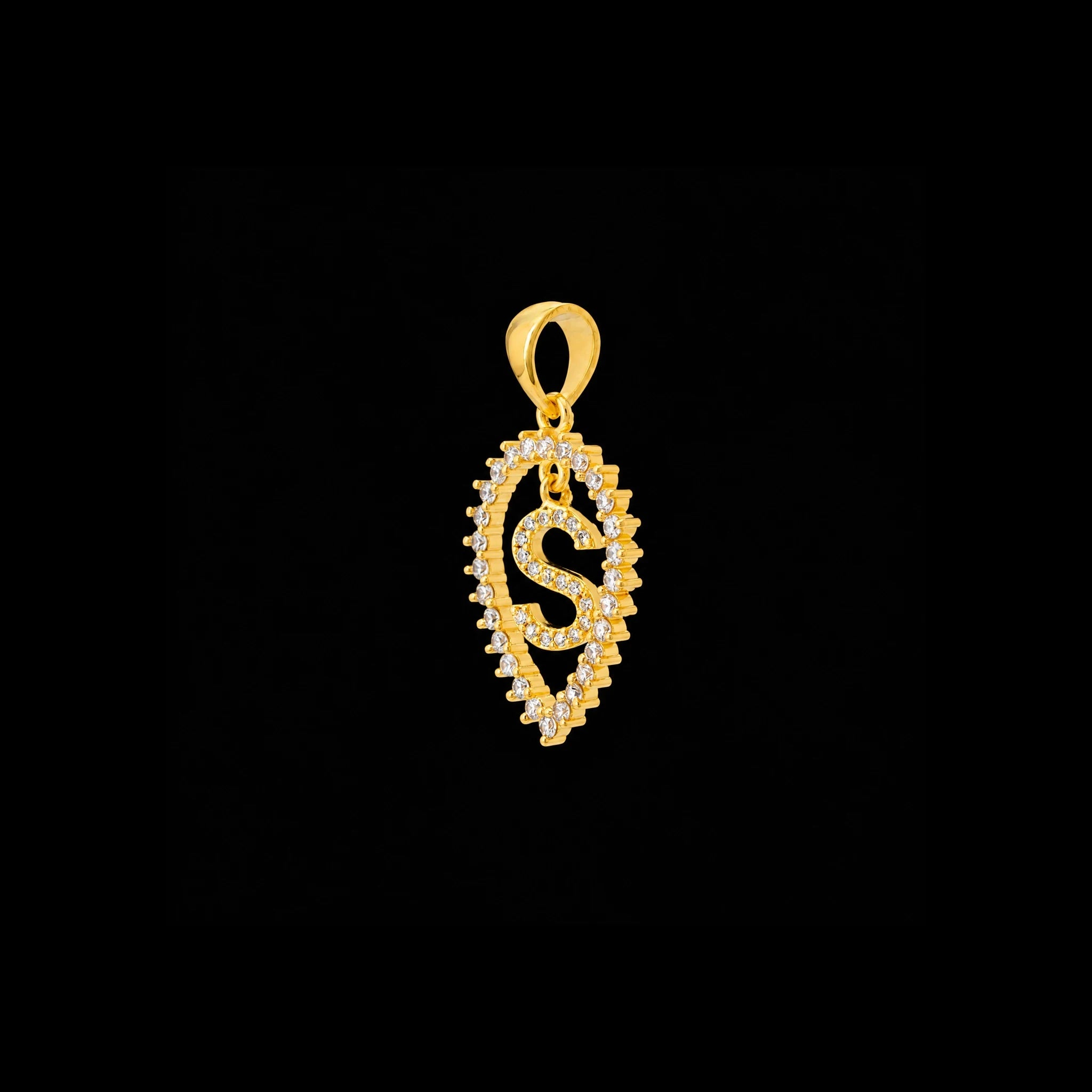 24CT Gold Layered Pendant PSLT39W-002