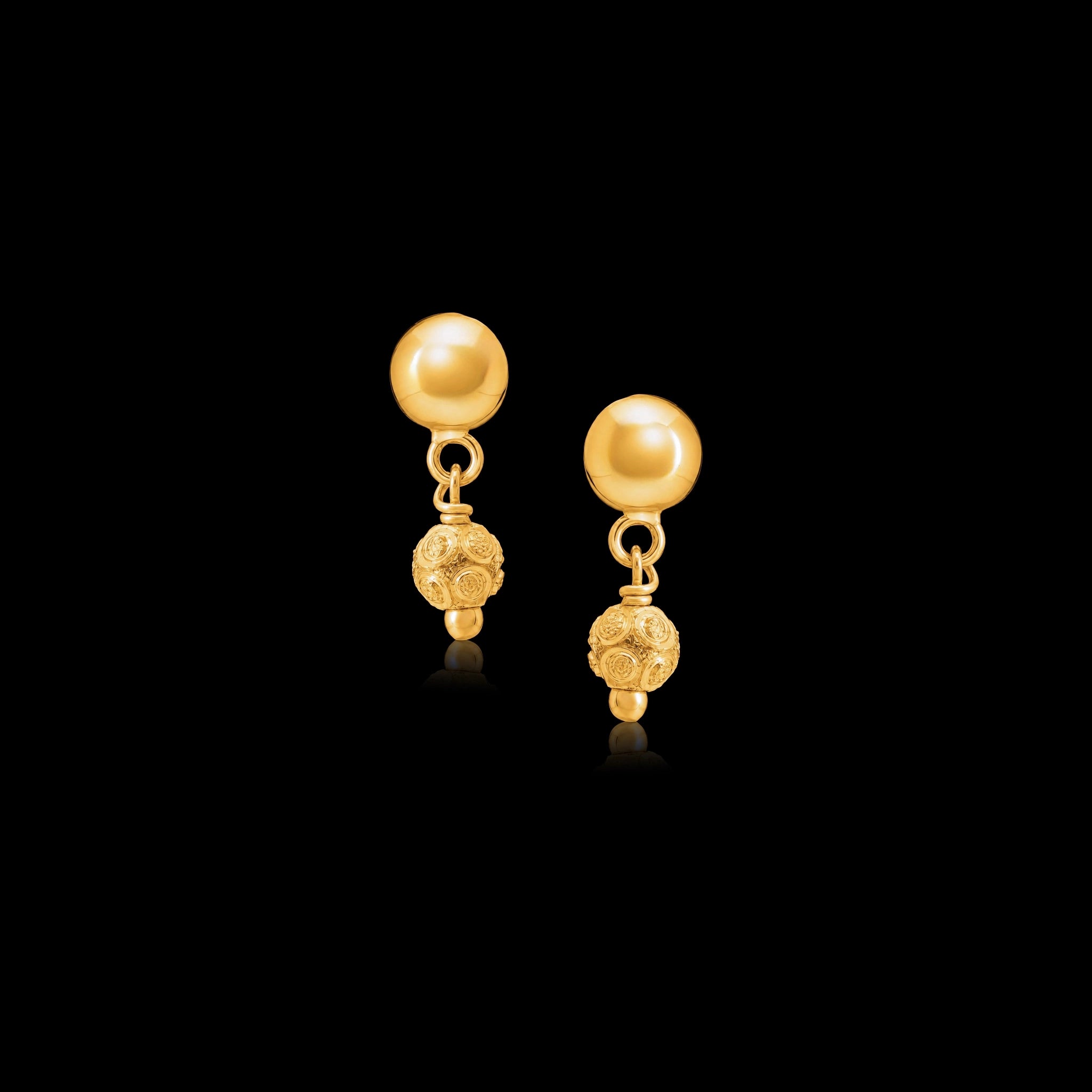 Golden Hanging Stud PGHST23-07