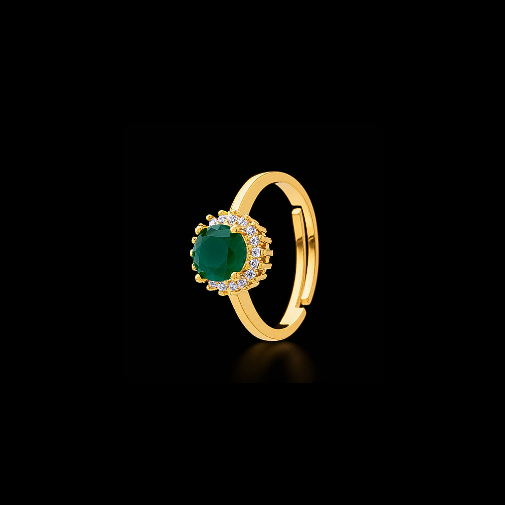 Adjustable Stone Ring PSR73WG-051