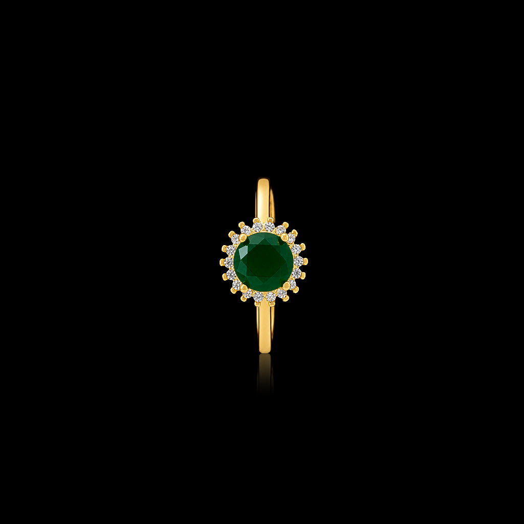 Adjustable Stone Ring PSR73WG-051