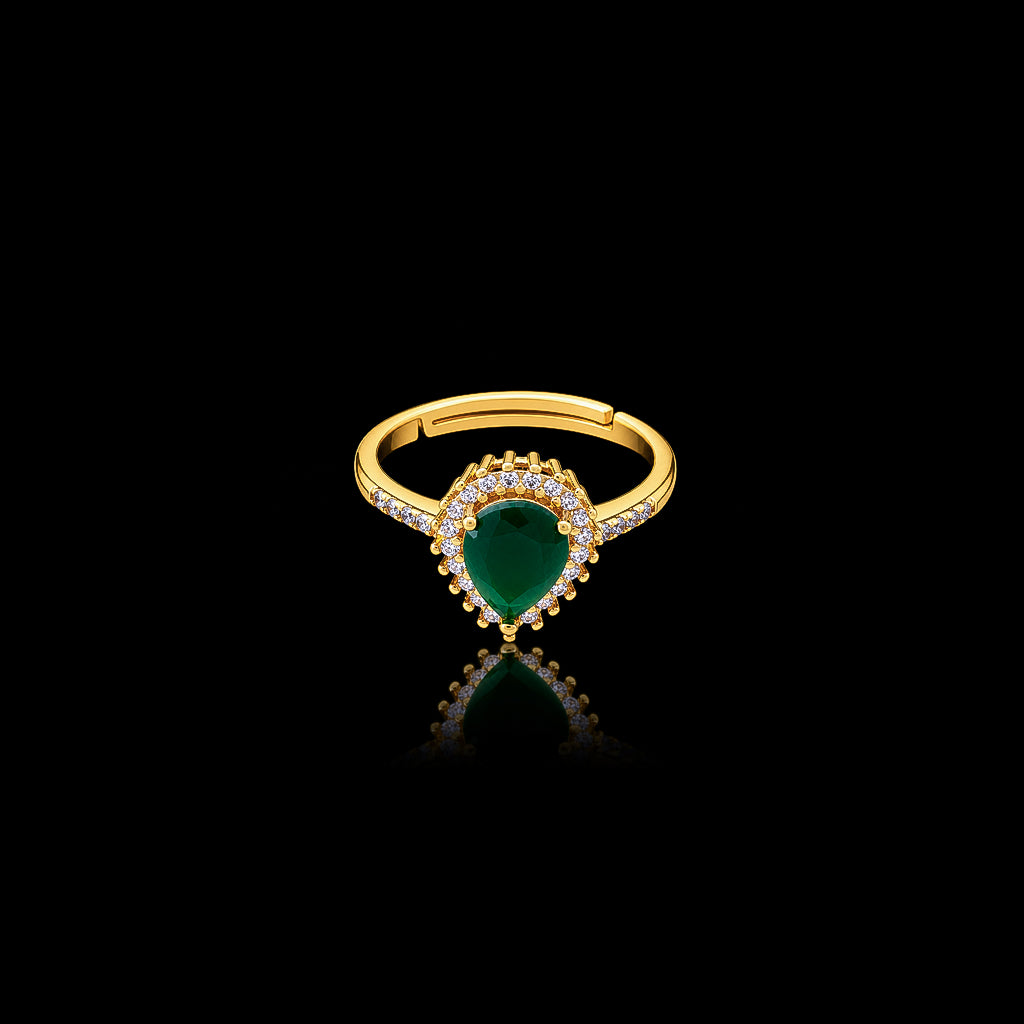 Adjustable Stone Ring PSR64WG-081