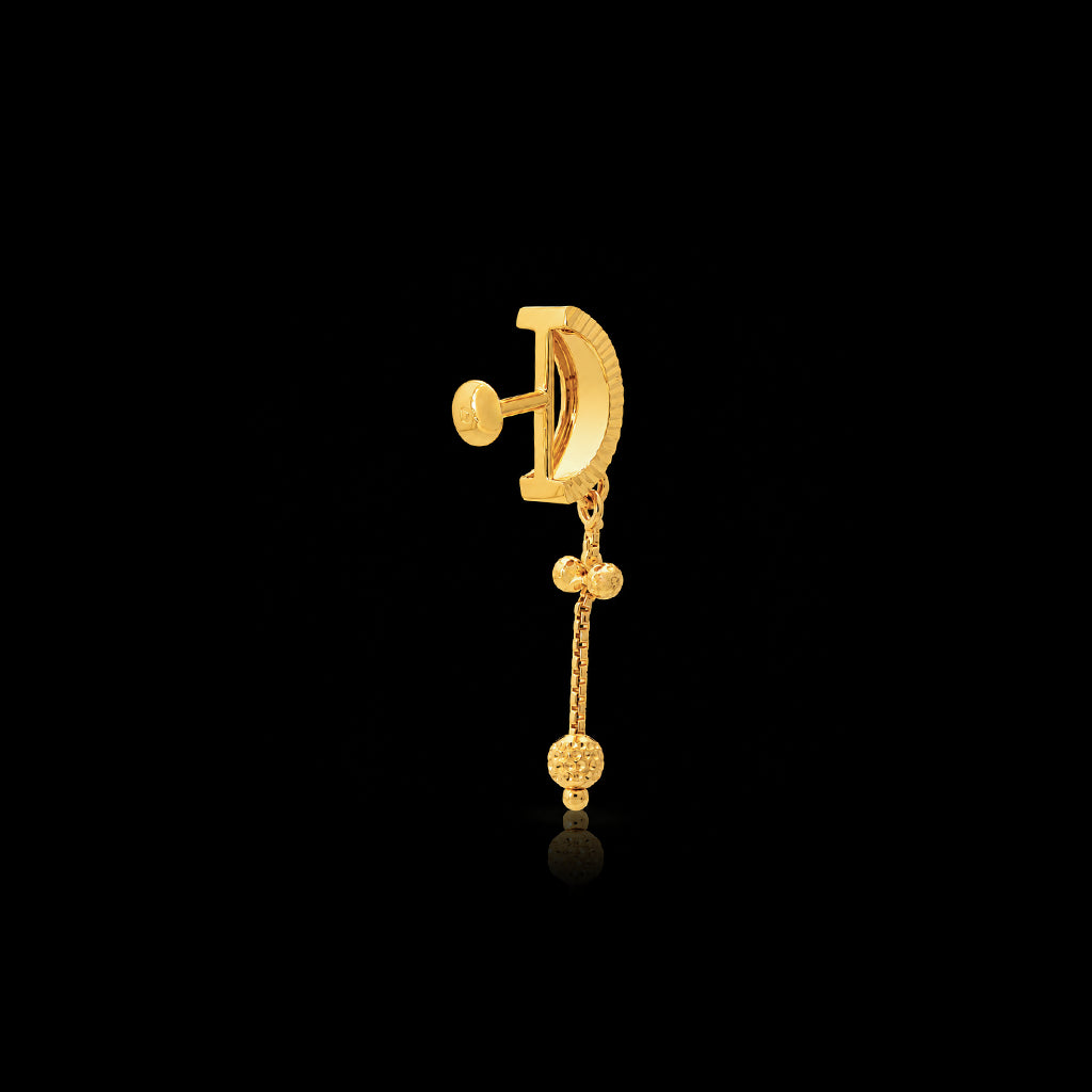 Golden Hanging Stud PGHST66-021
