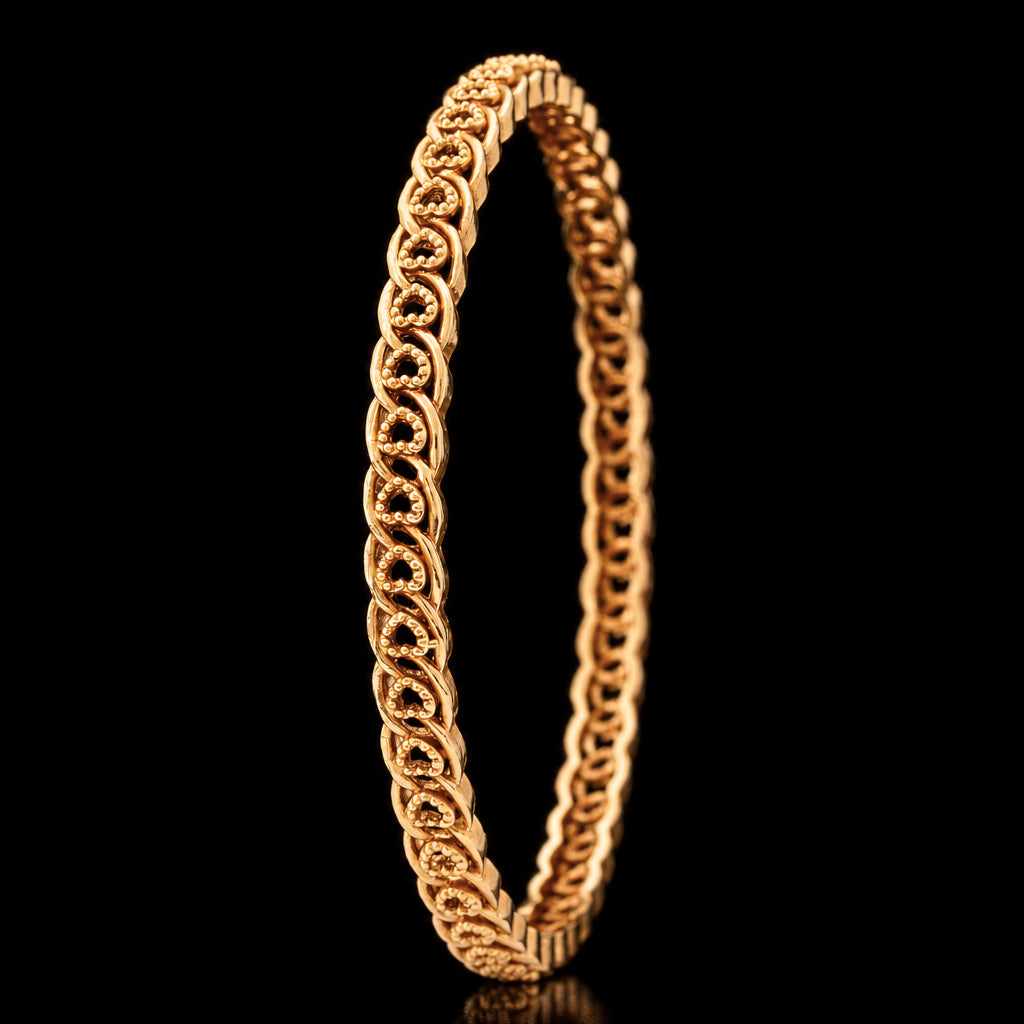 Gold Layered Bangle Women