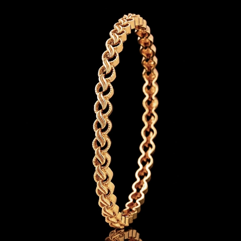 Premium Gold Plated Bangle Women