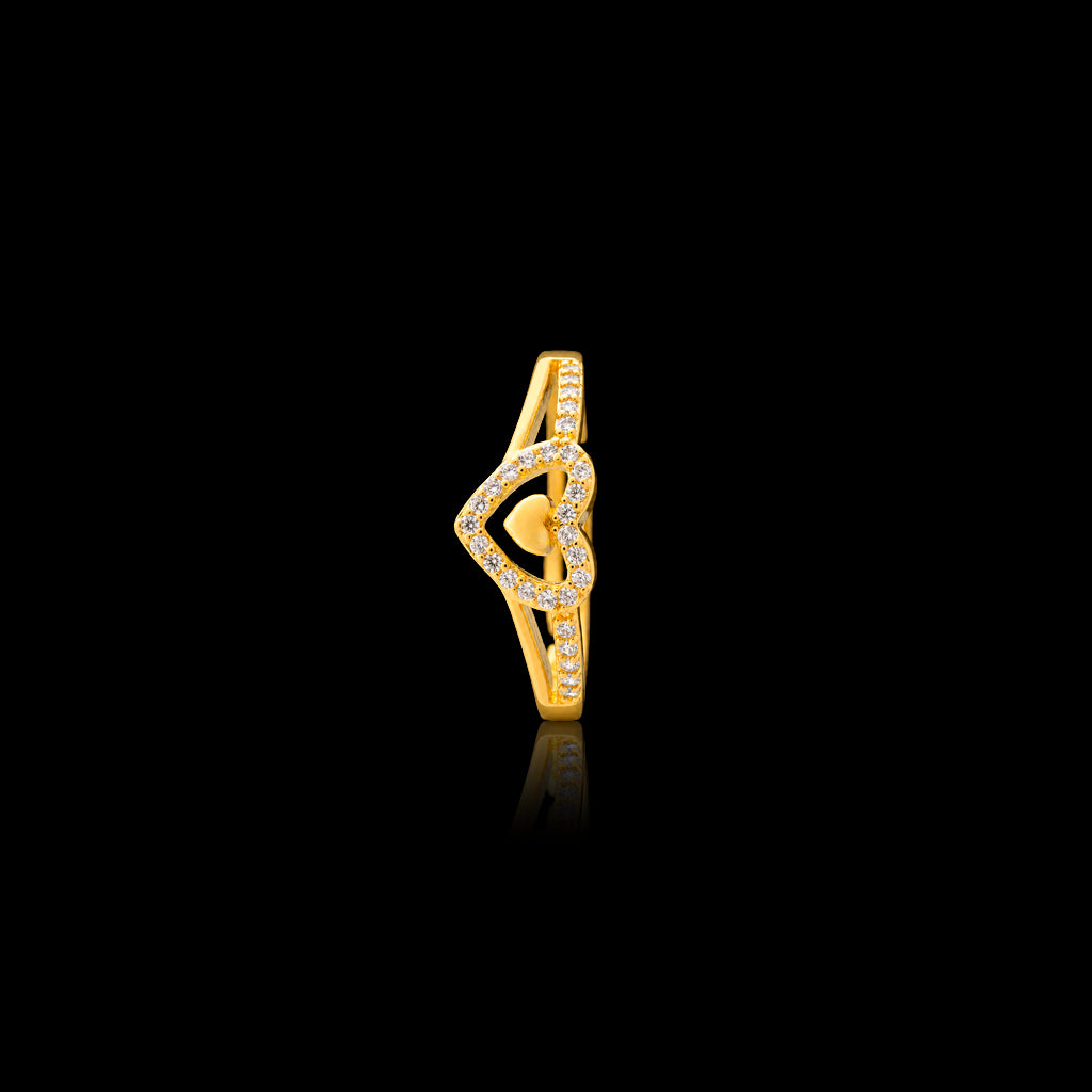 Adjustable Stone Ring PSR59W-041