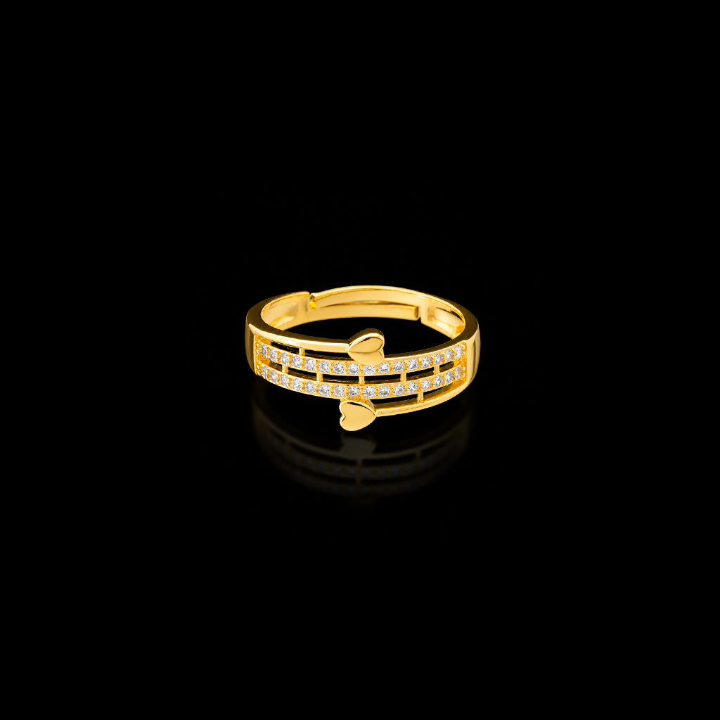 Adjustable Stone Ring PSR62W-041