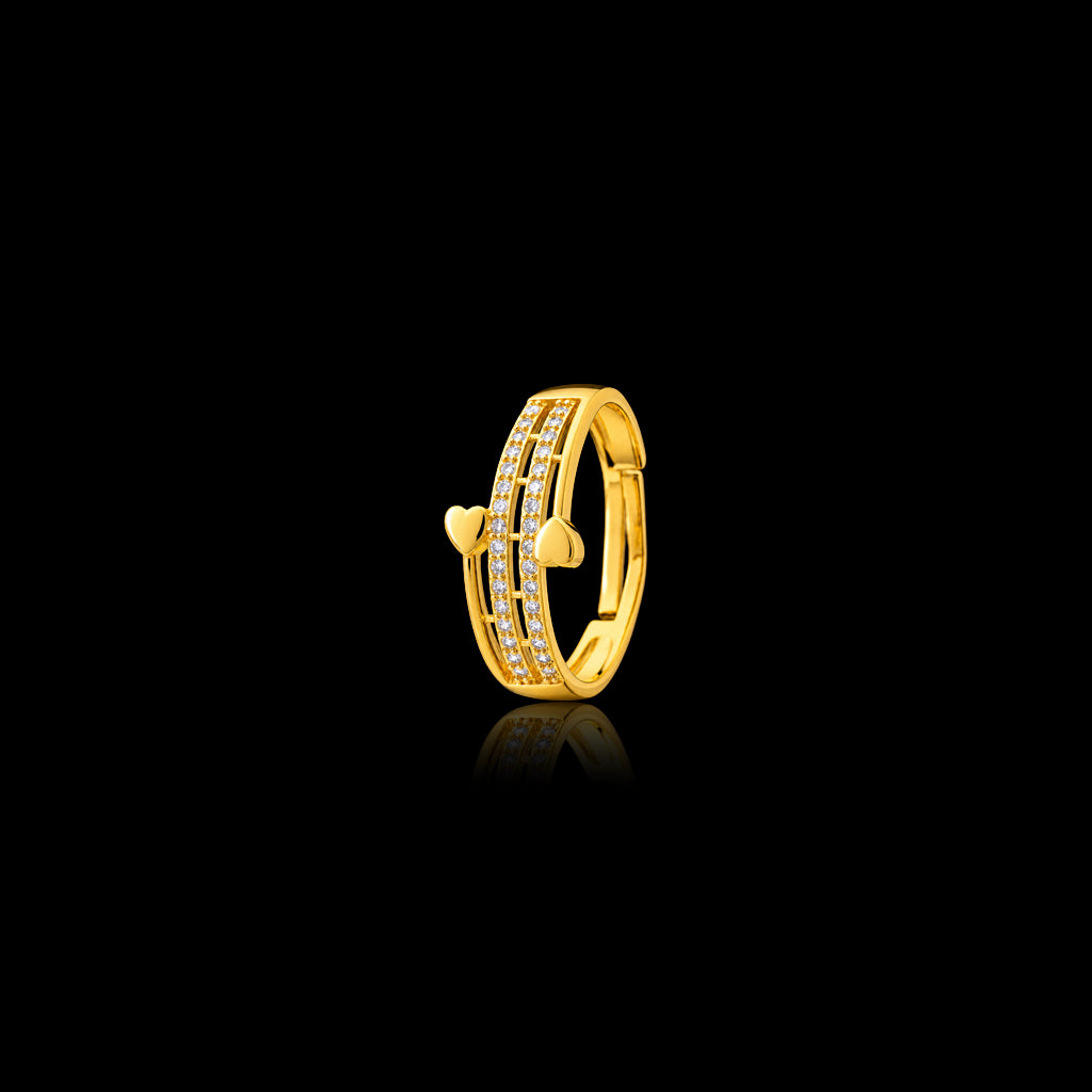 Adjustable Stone Ring PSR62W-041