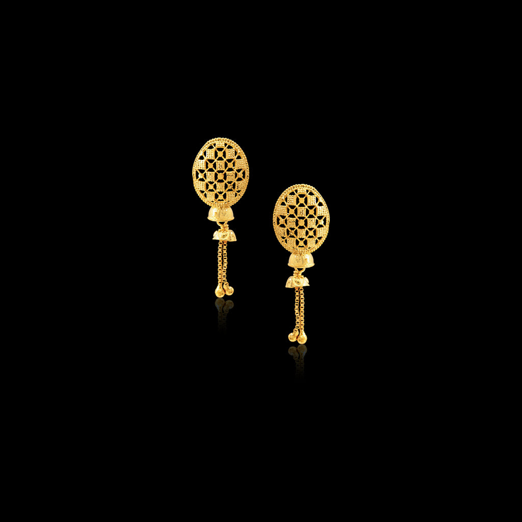 Golden Hanging Stud PGHST220-041