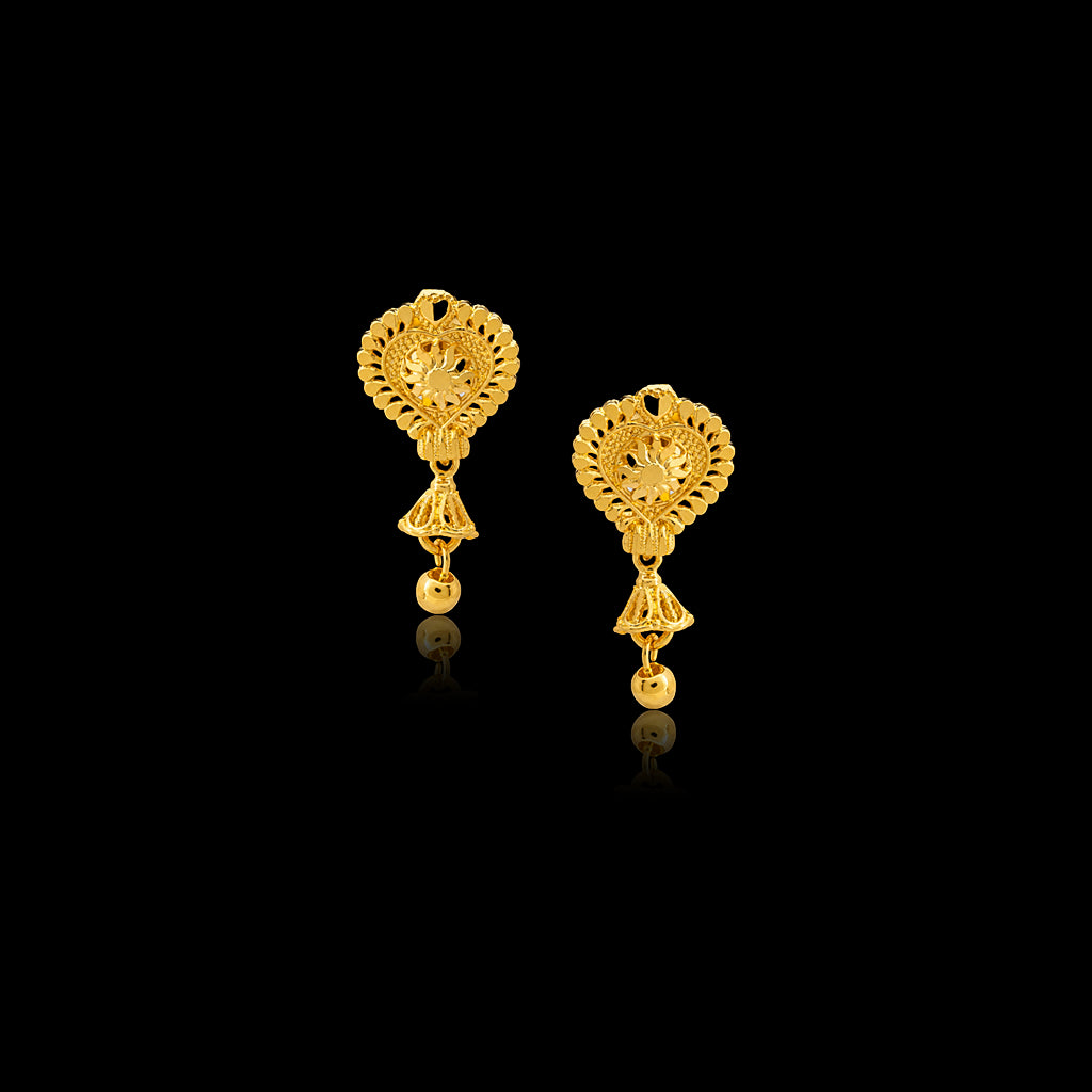 Golden Hanging Stud PGHST56-021